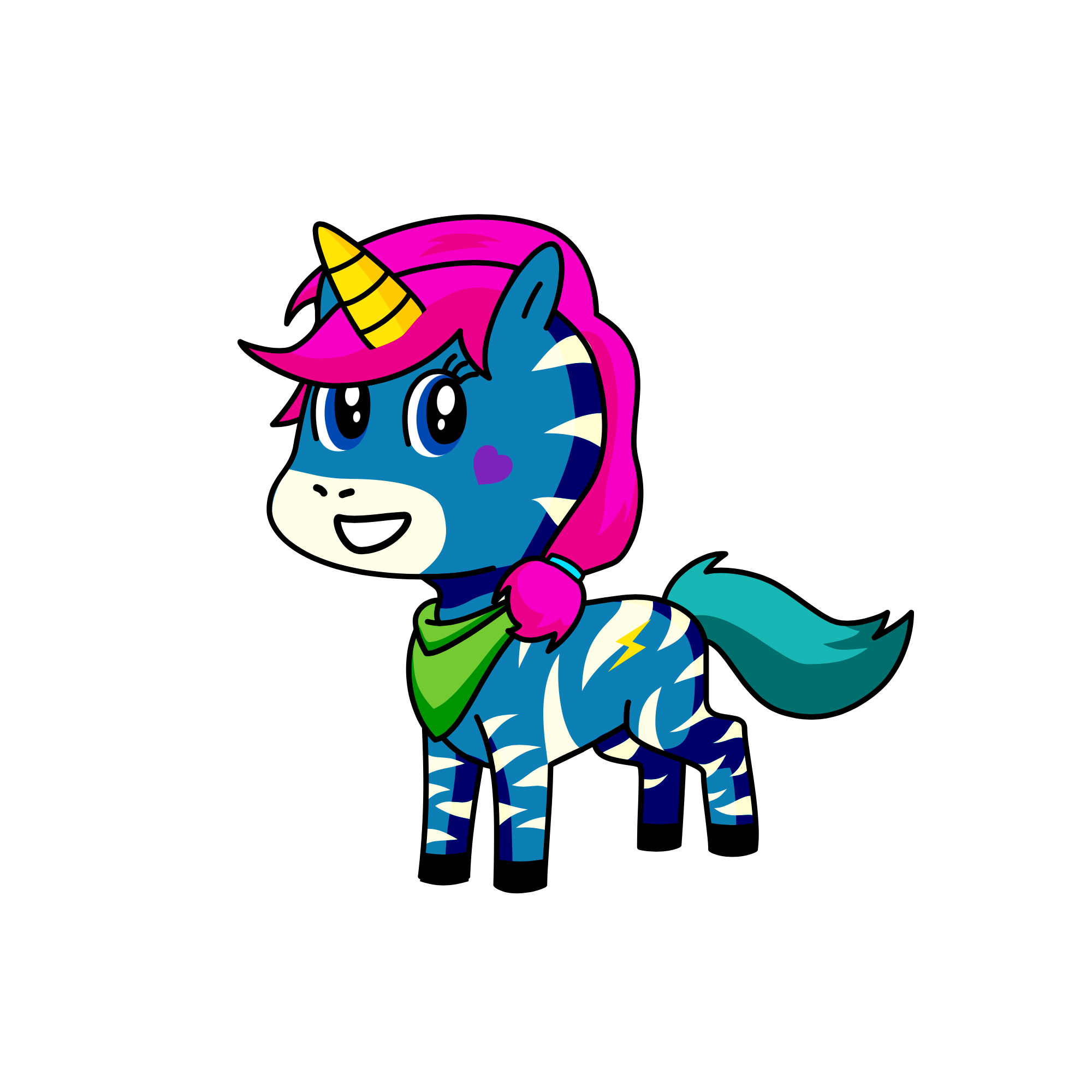 nighty, the unicorn