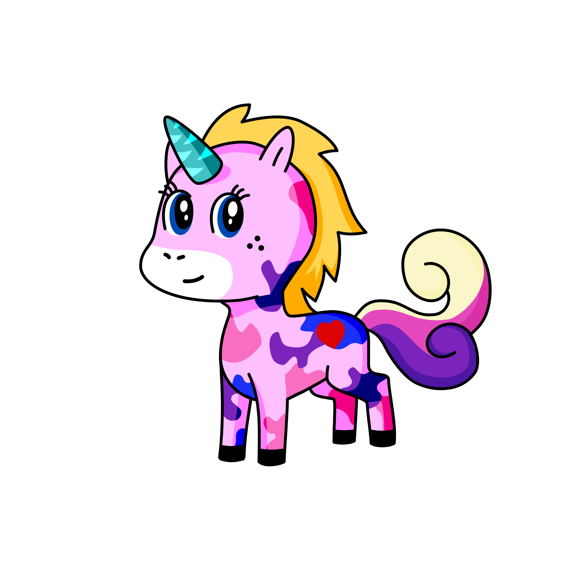 horny, the unicorn