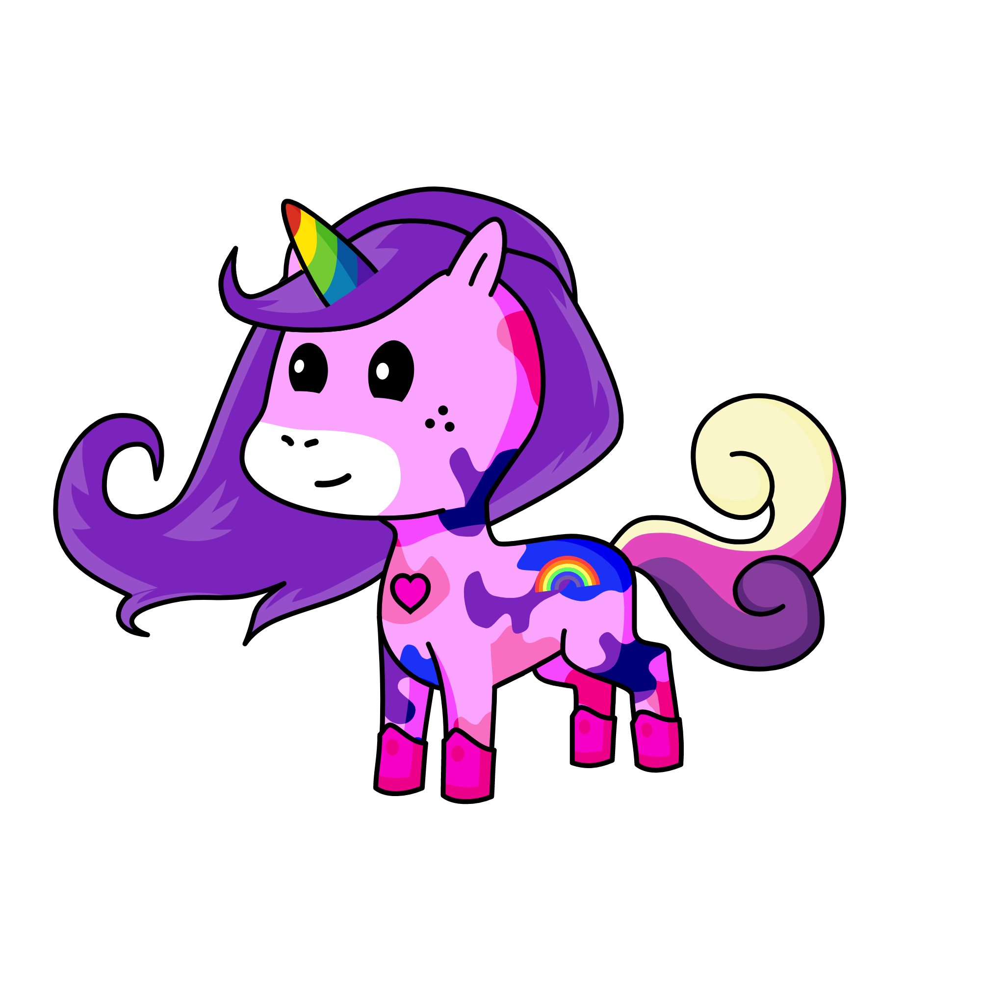 Sunshine, the unicorn