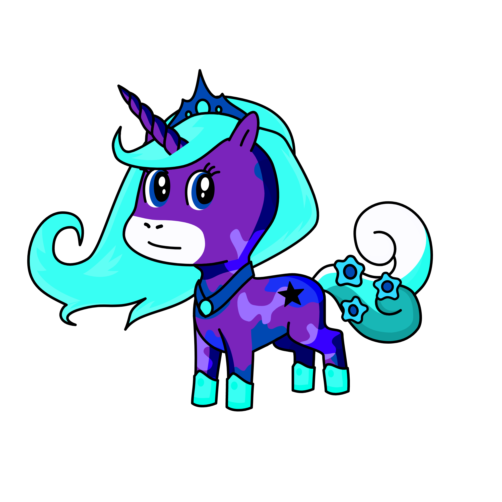 Starlet, the unicorn