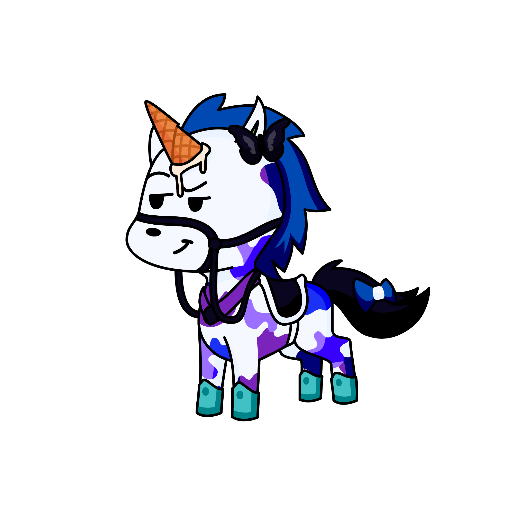 cool, the unicorn