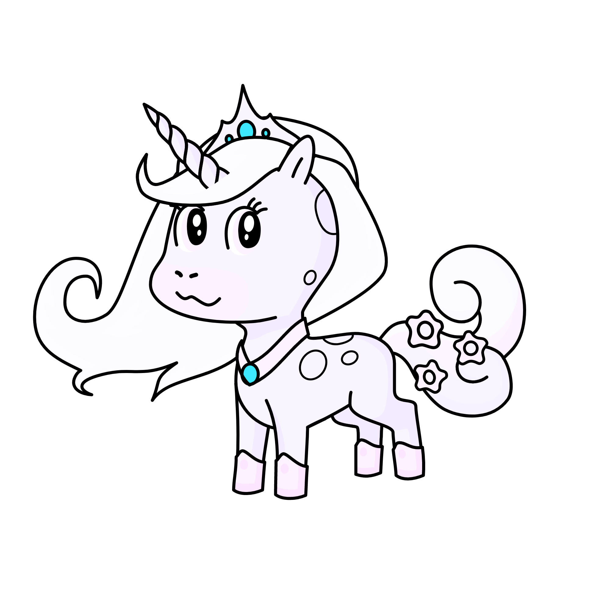 queen snow, the unicorn