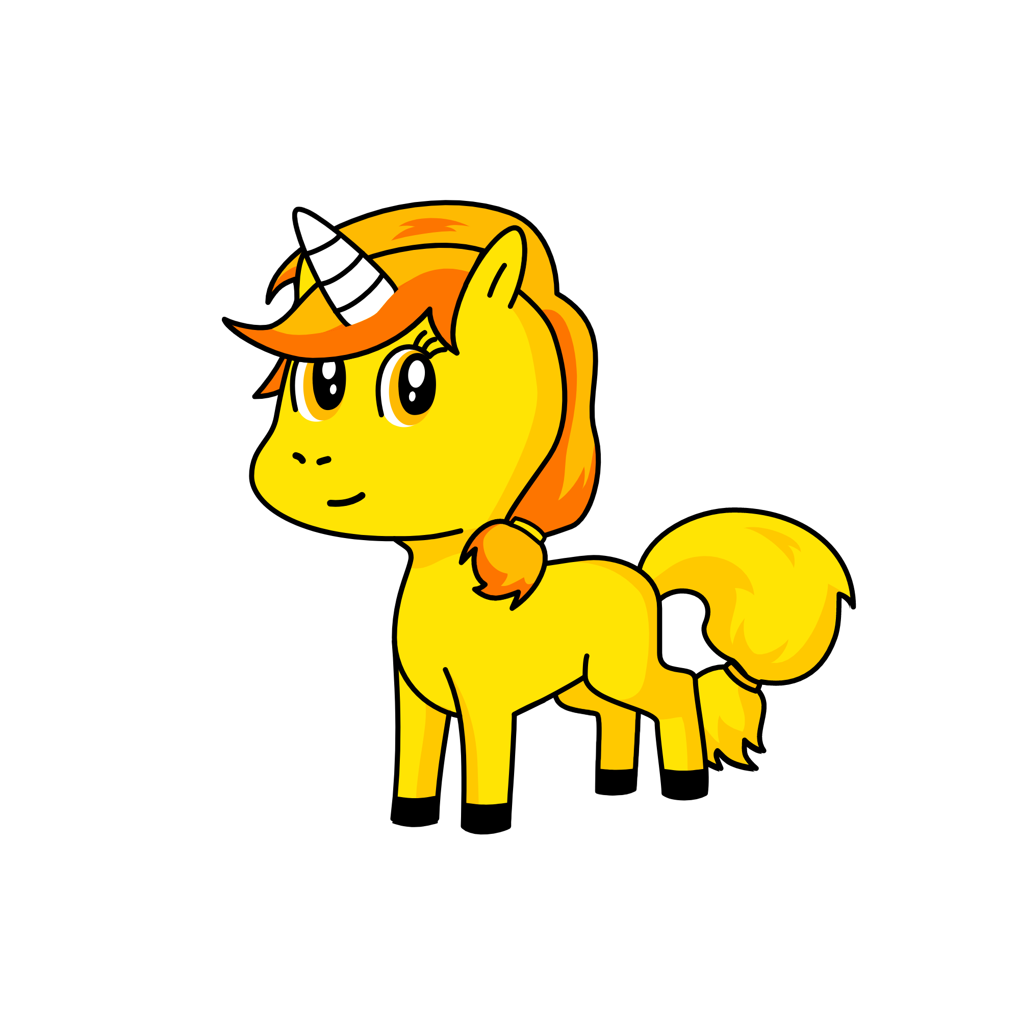 Princess French Fries, the unicorn