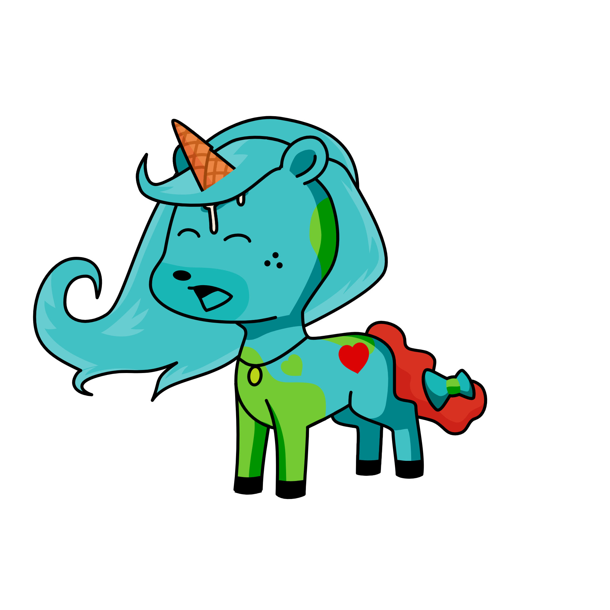 Princess Ponie, the unicorn