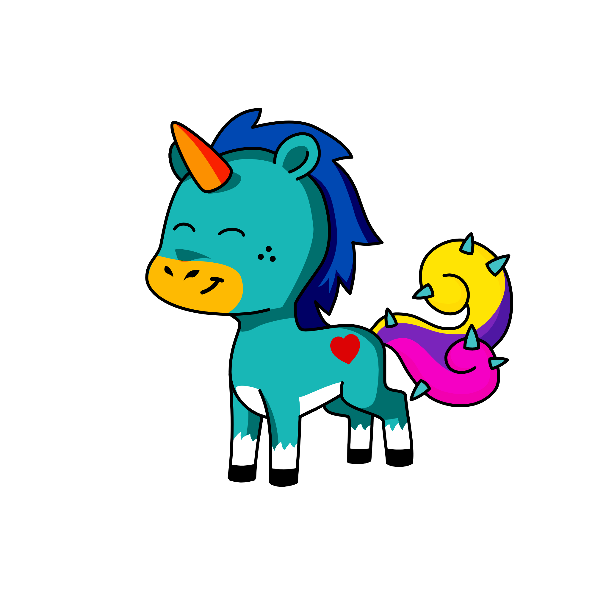 Princess Tamaya, the unicorn