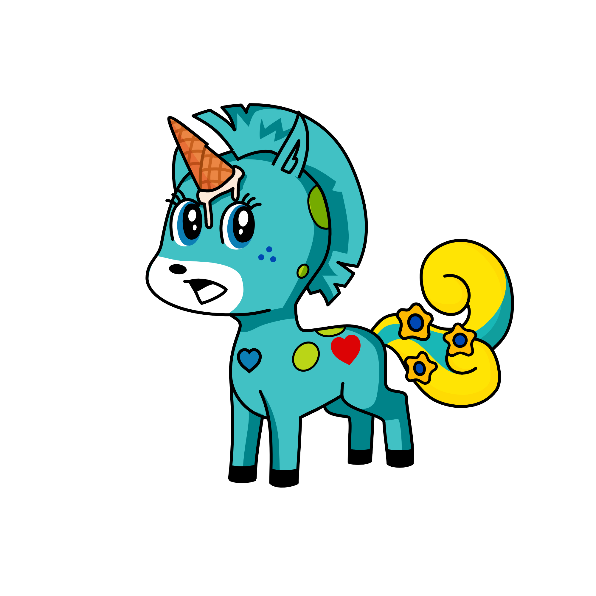 Princess Cona, the unicorn