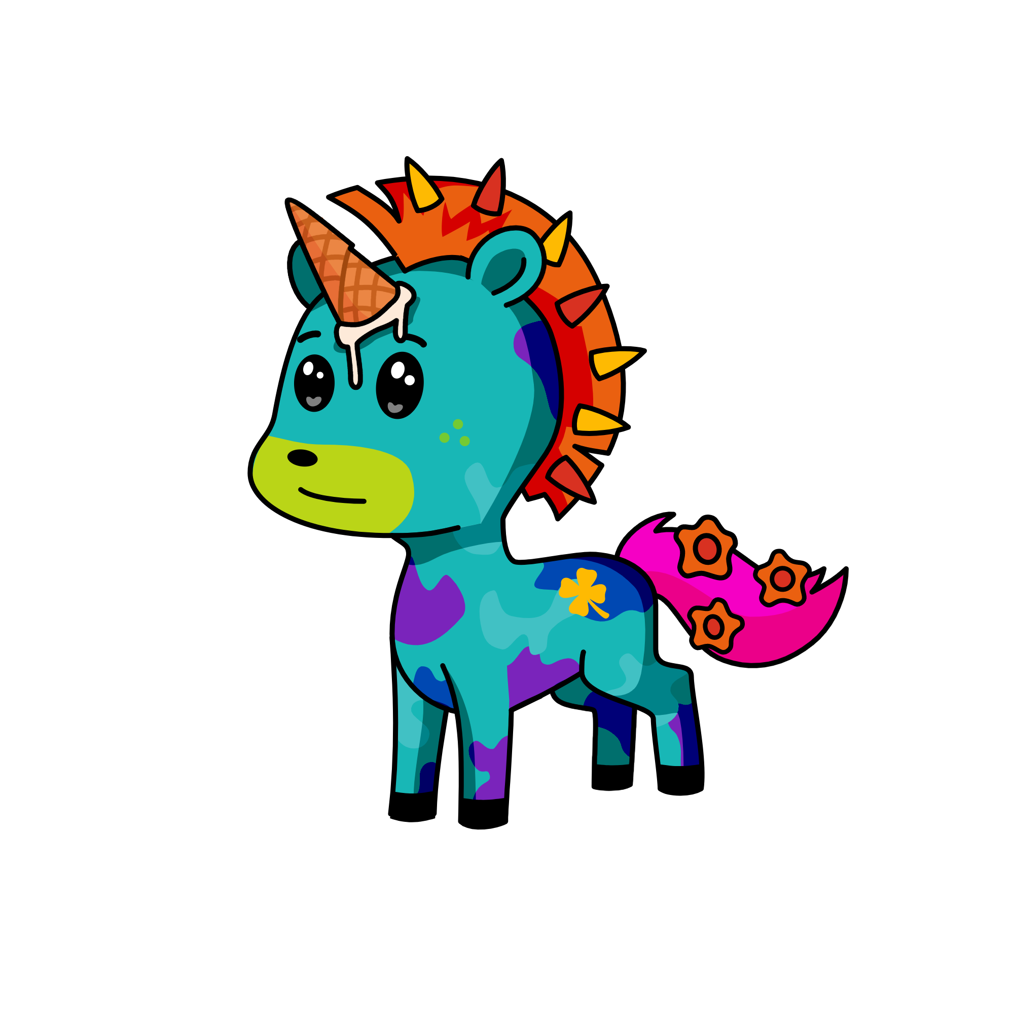Princess Bryne, the unicorn