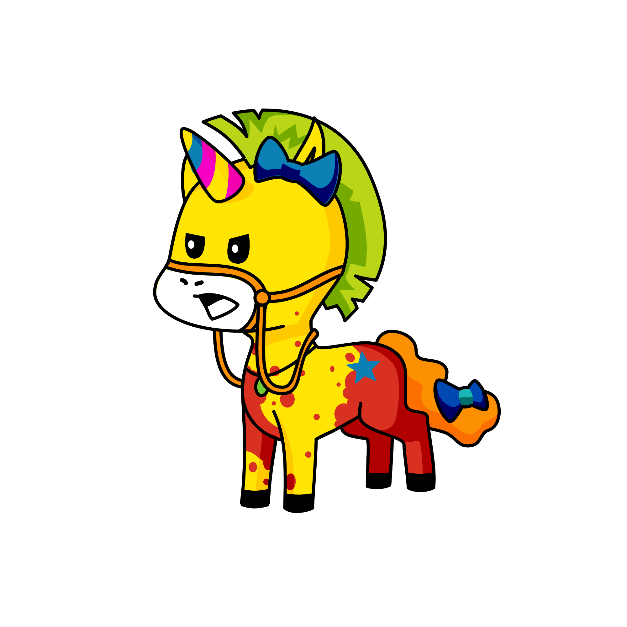 Princess Selestina, the unicorn
