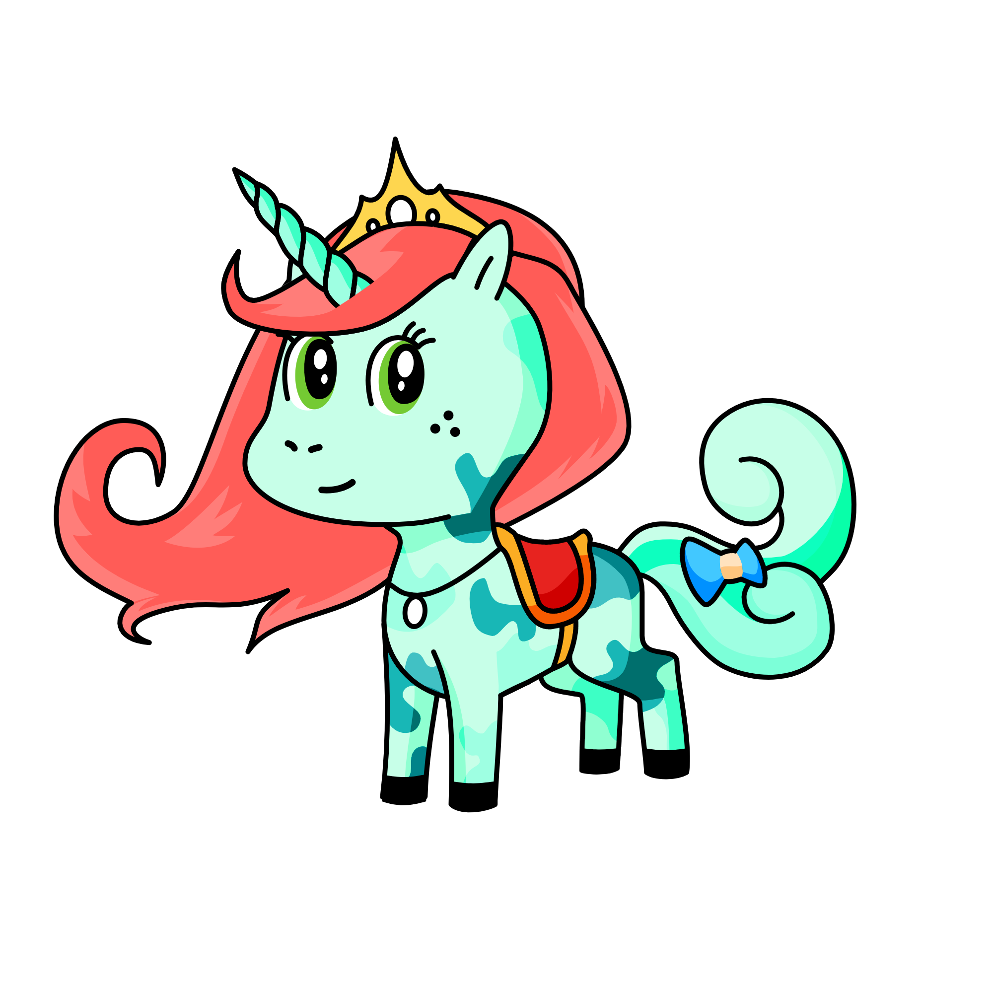 Princess Astra, the unicorn
