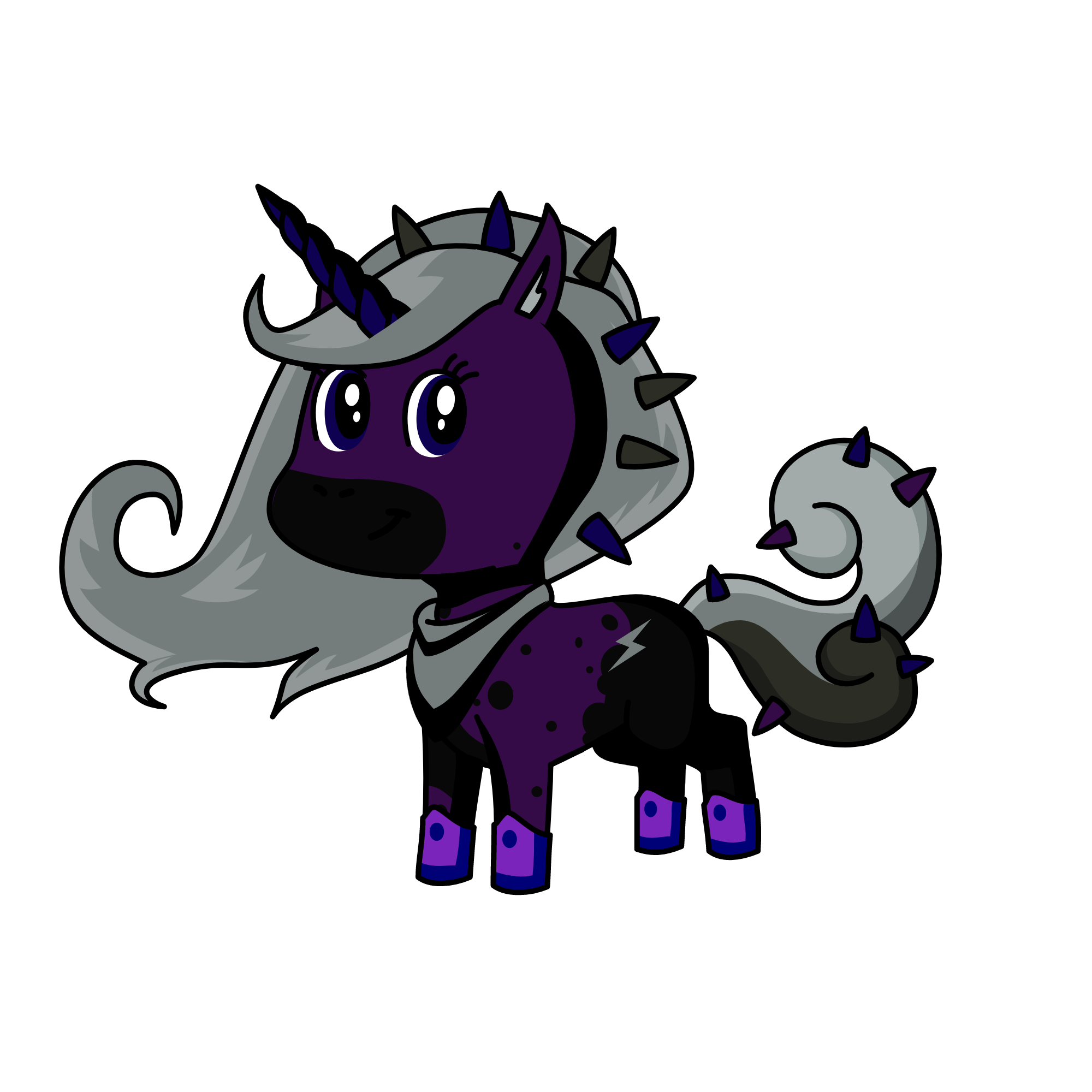 Midnight ;3, the unicorn