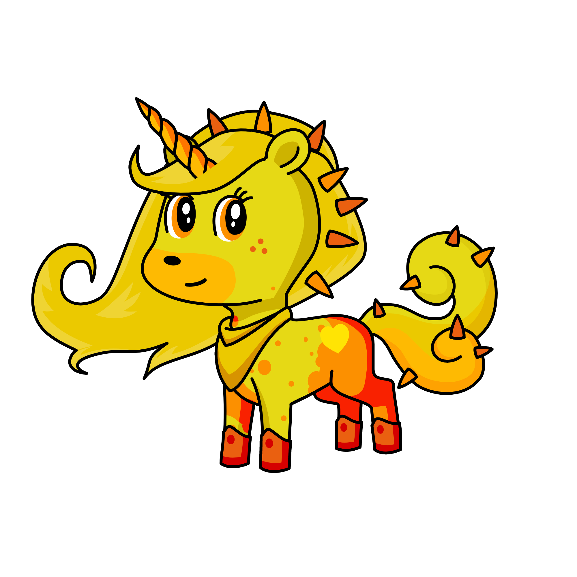 Sunray, the unicorn