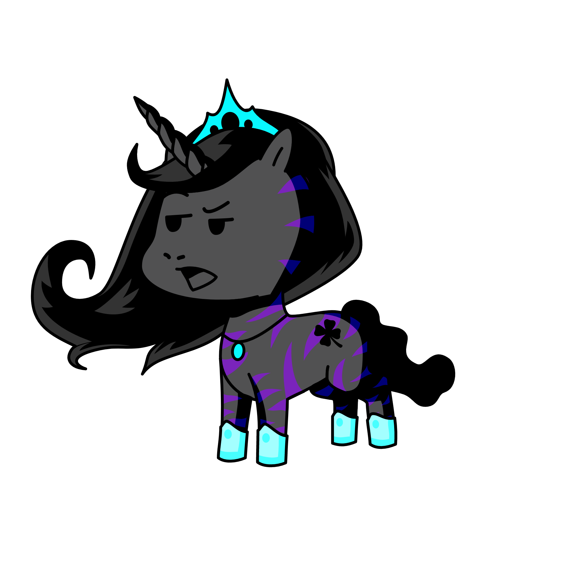 Princess Darksoul Of The Starcorns, the unicorn