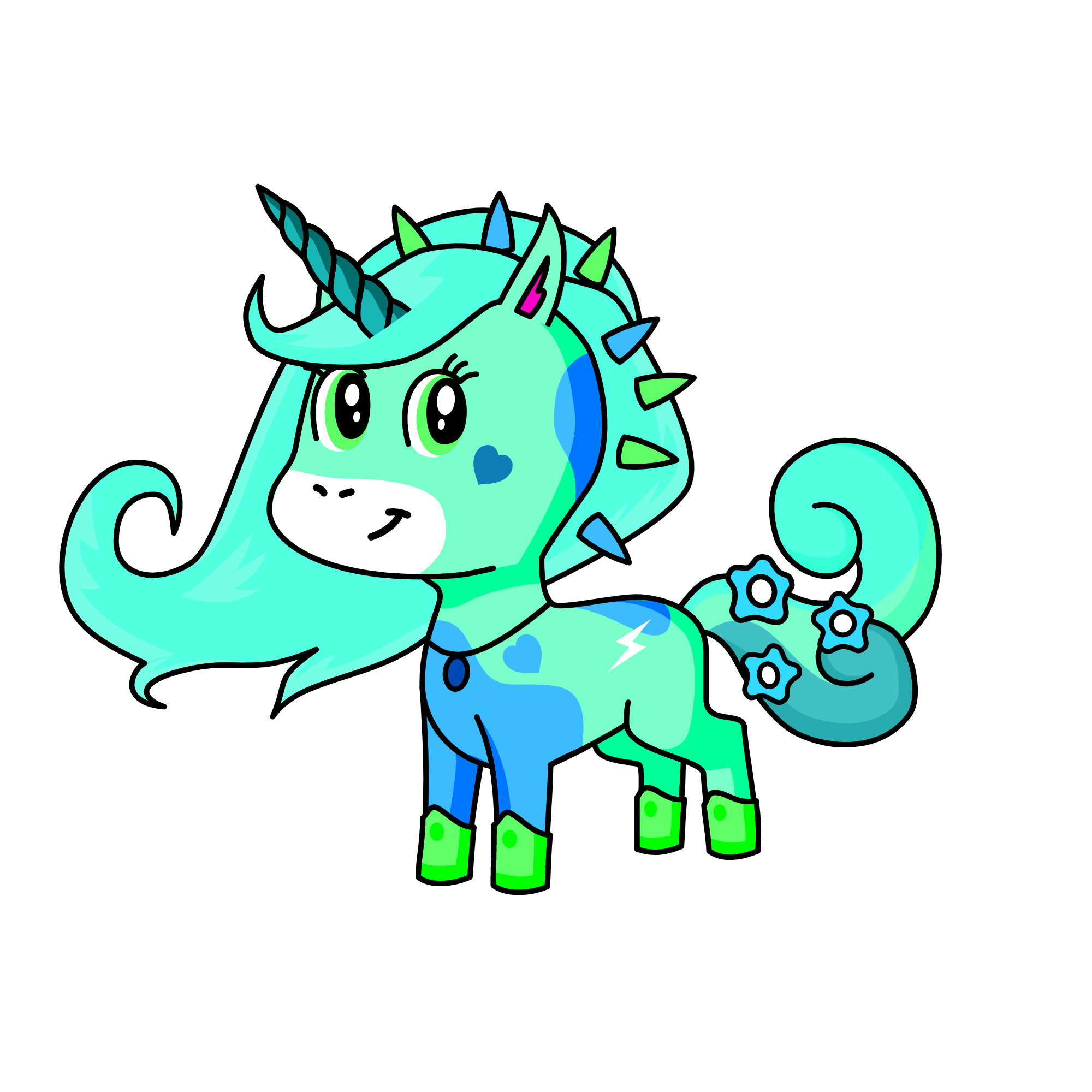 snow, the unicorn