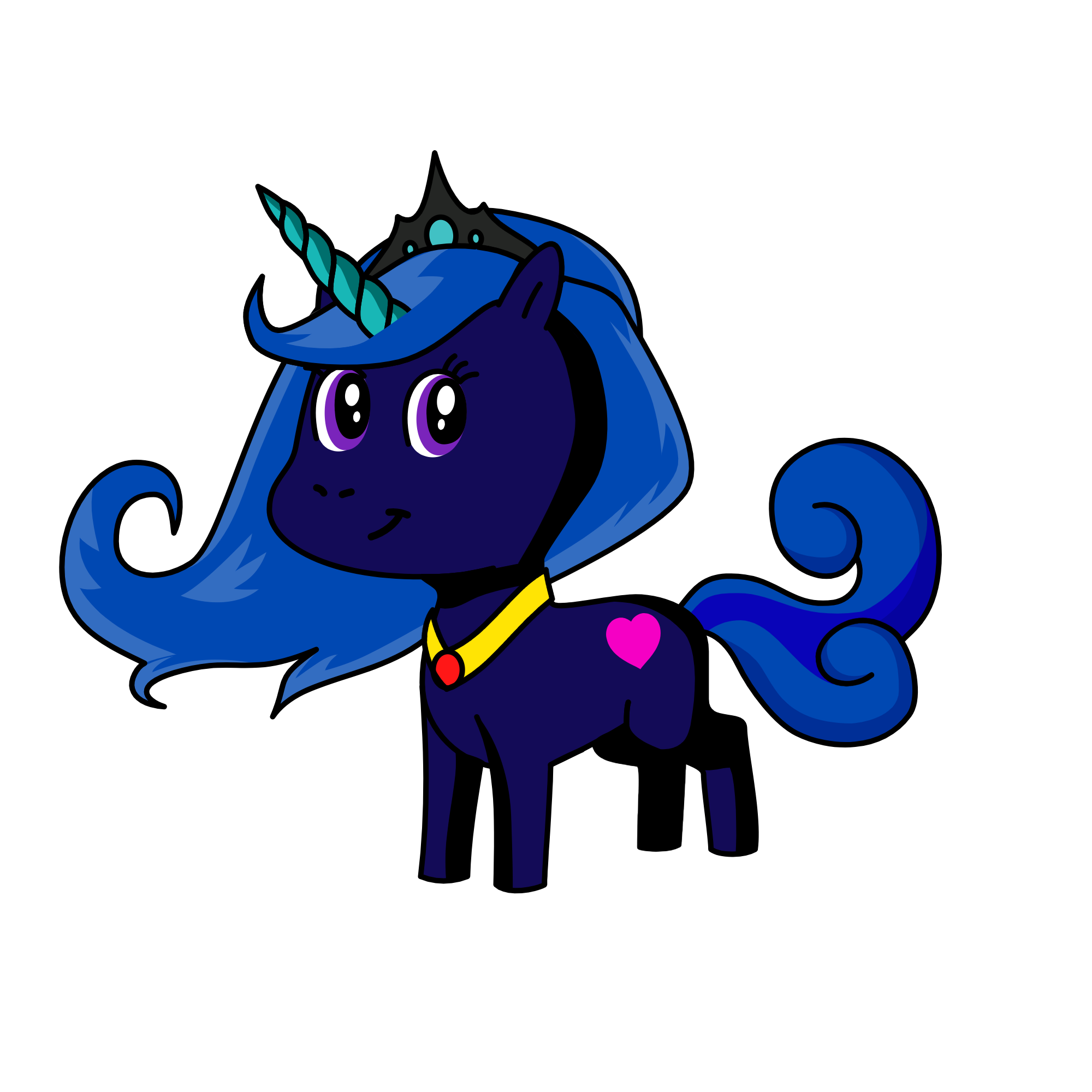 Luna, the unicorn