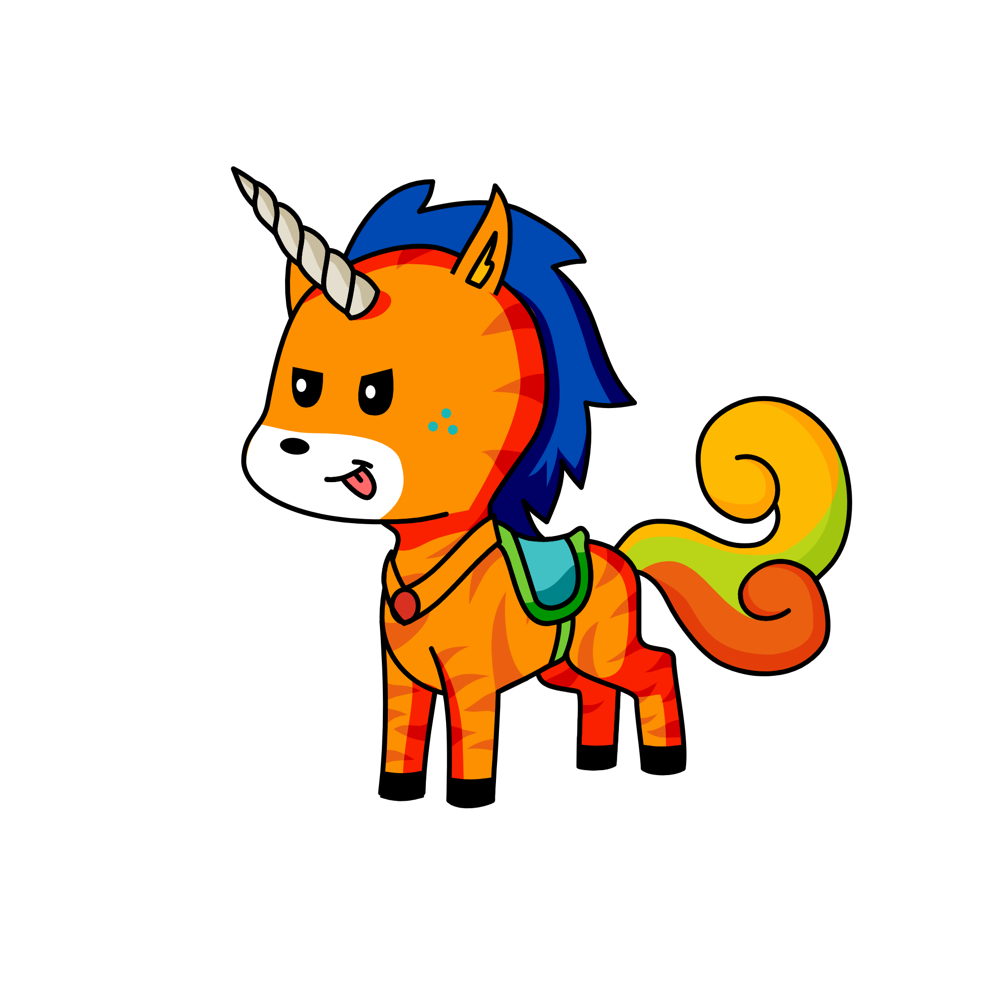 o, the unicorn