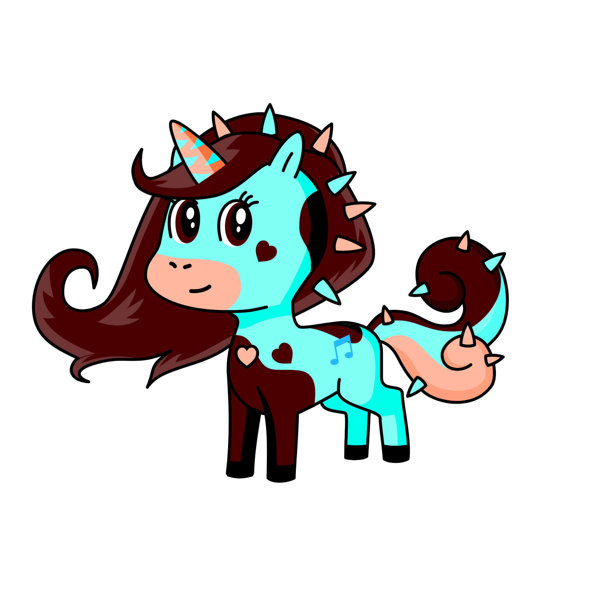 Minty Fresh, the unicorn