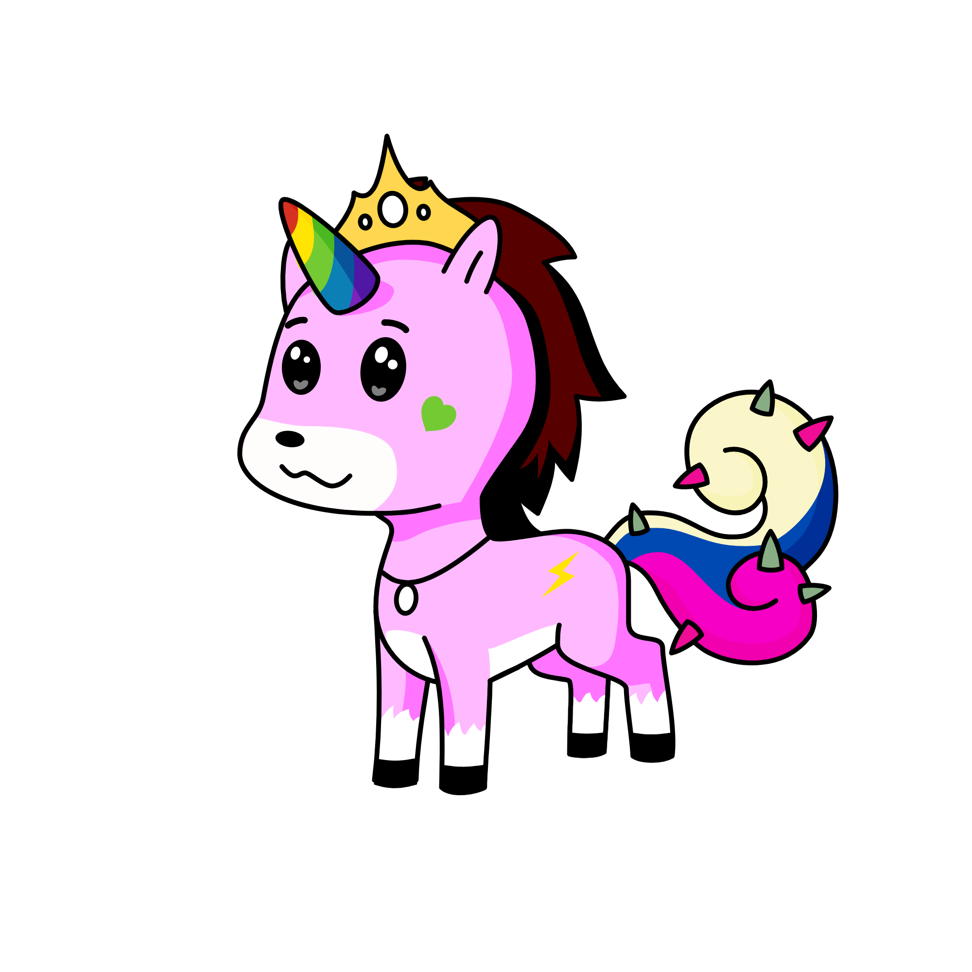 БОДЯ, the unicorn