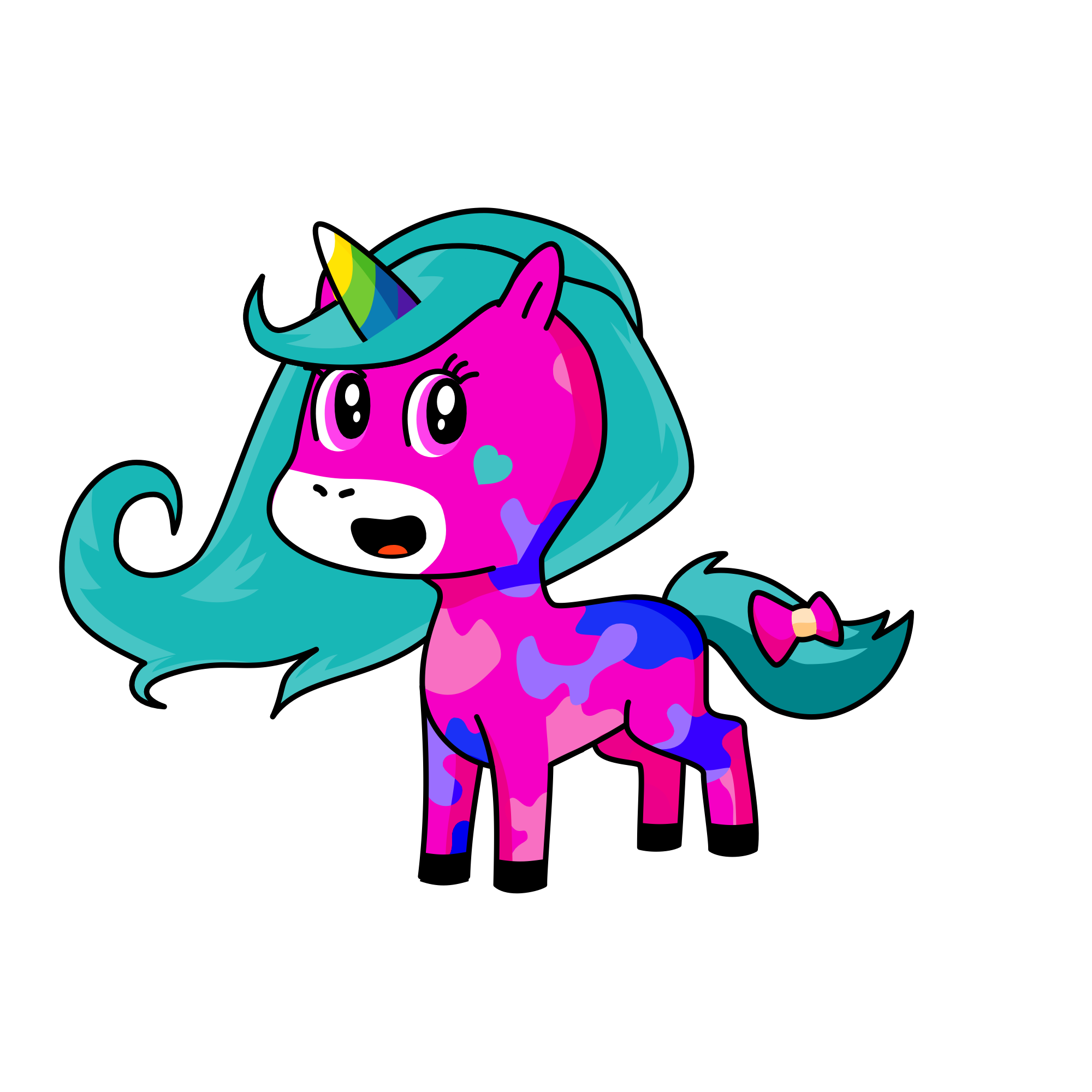 Sparkle-Puff, the unicorn