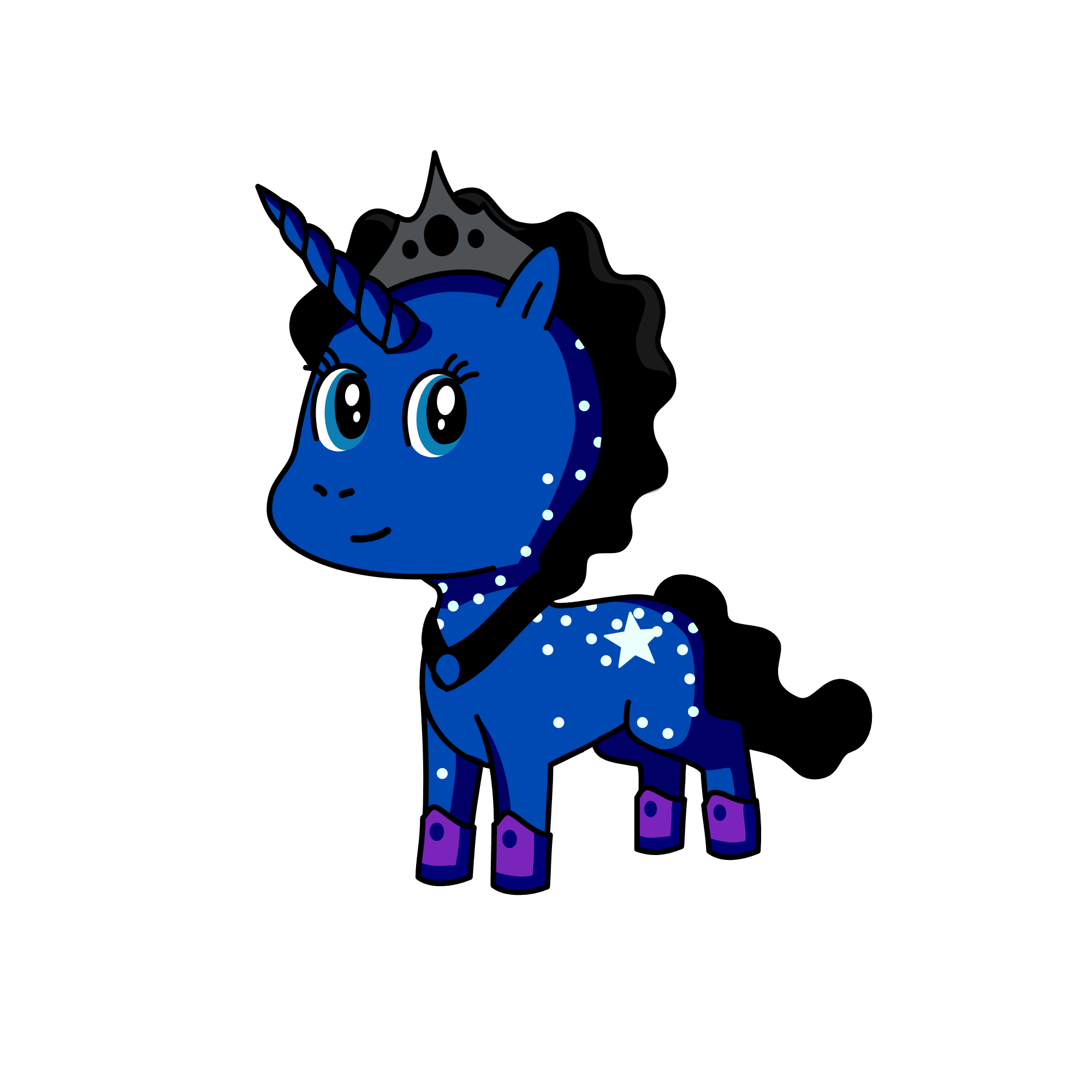 King cosmos of the Starcorns, the unicorn