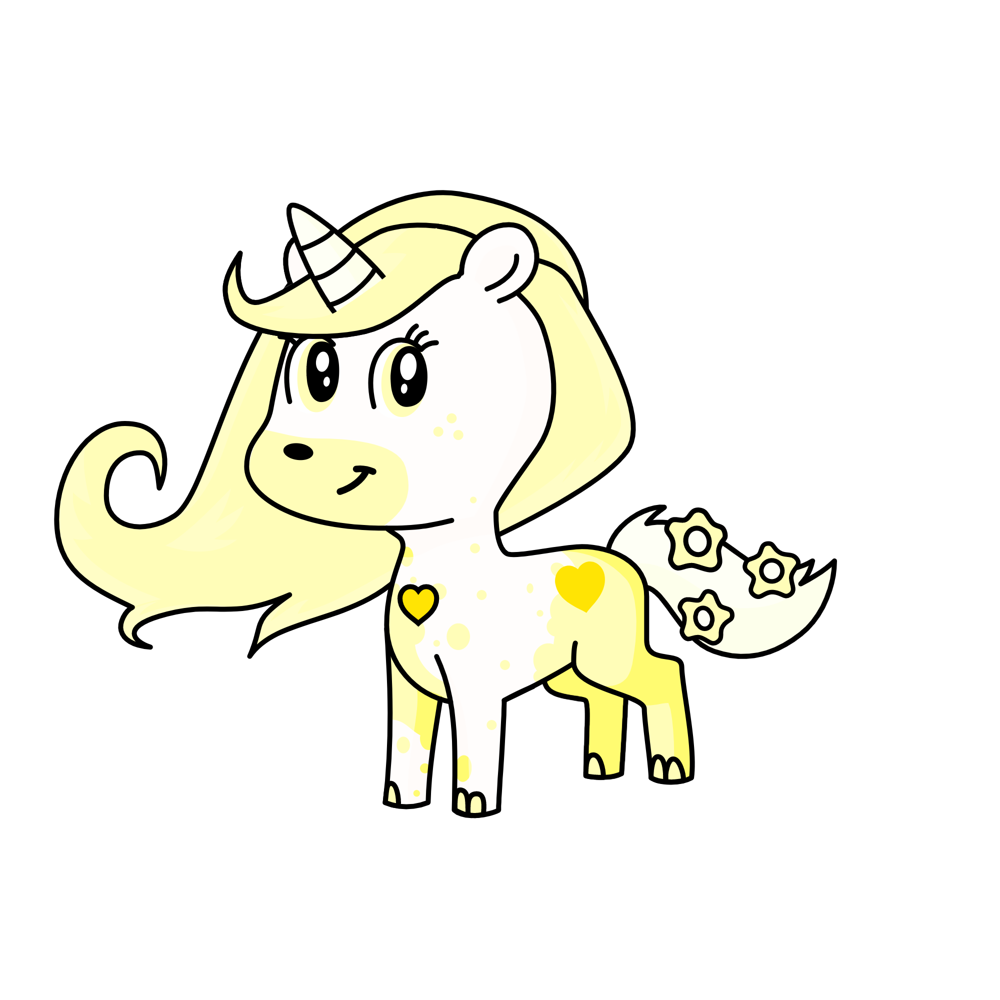 lime, the unicorn
