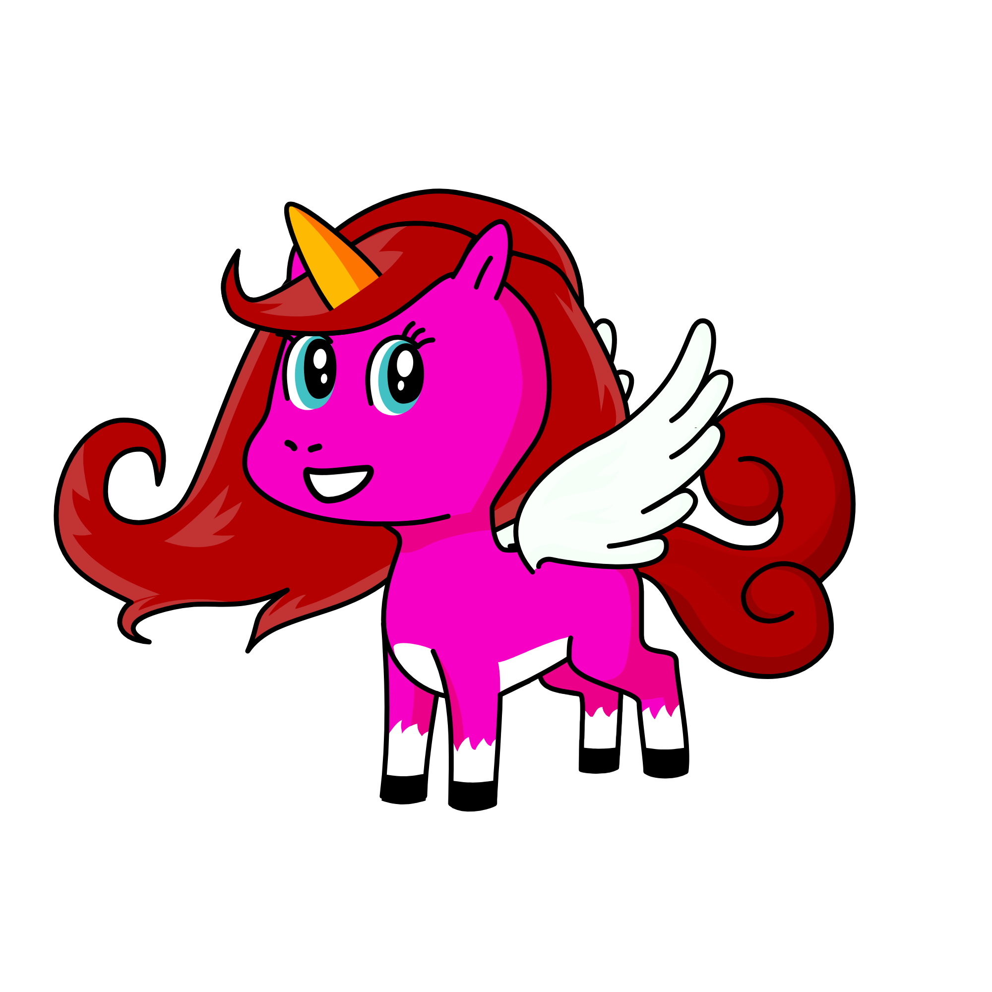 Tacita, the unicorn
