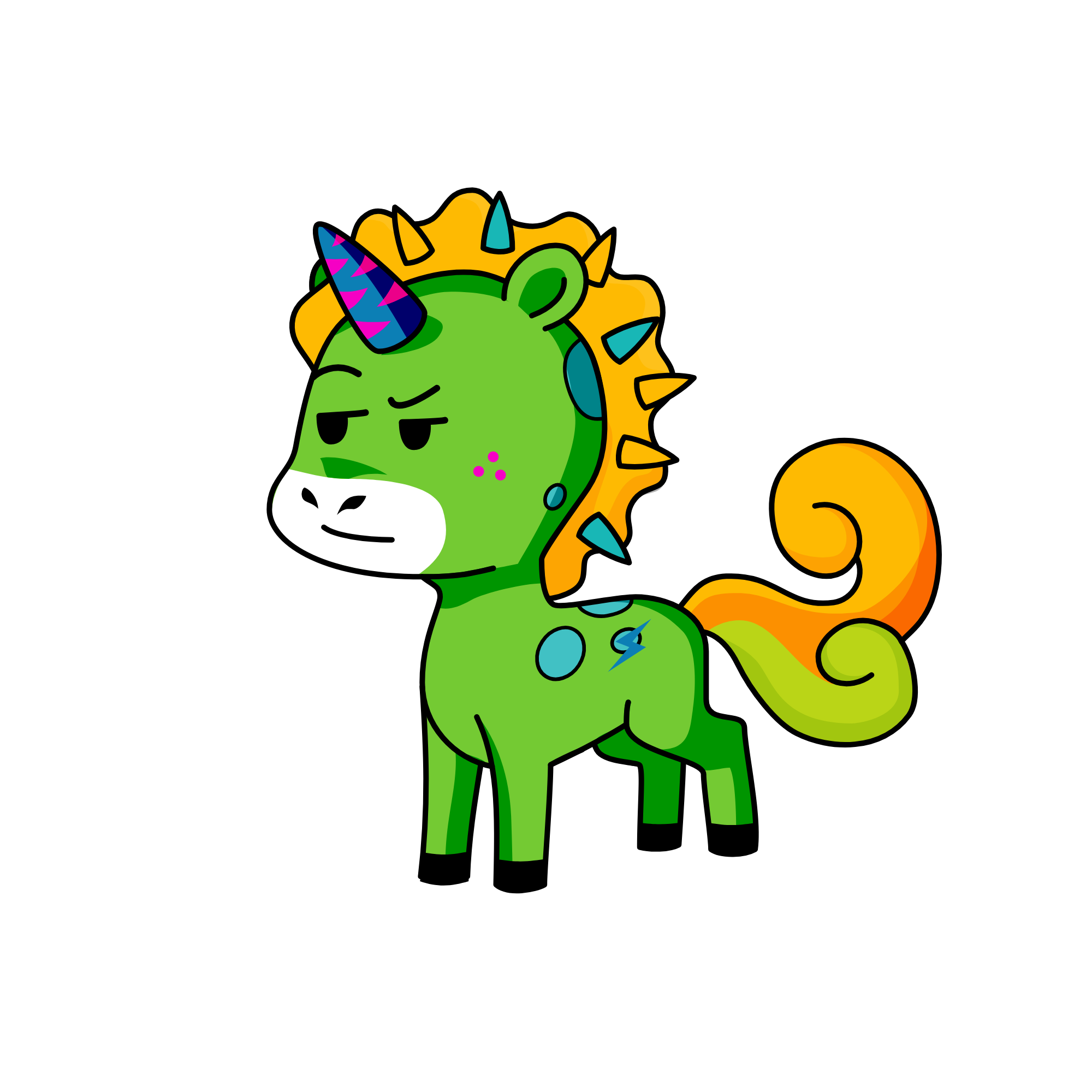 grttryuyi, the unicorn
