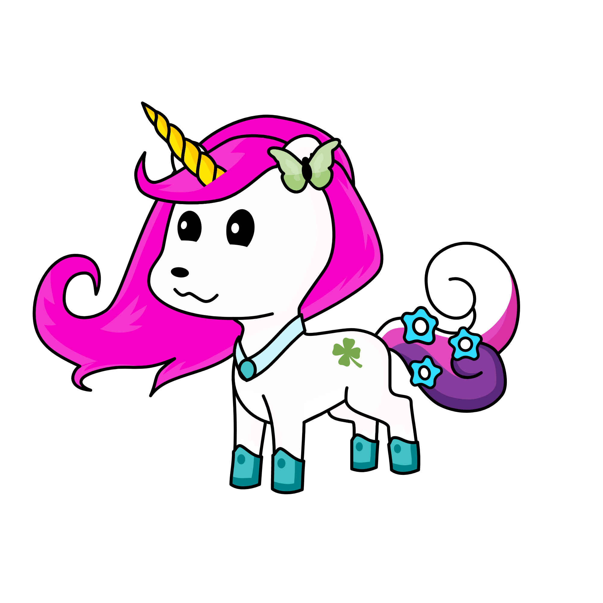 Snowy, the unicorn
