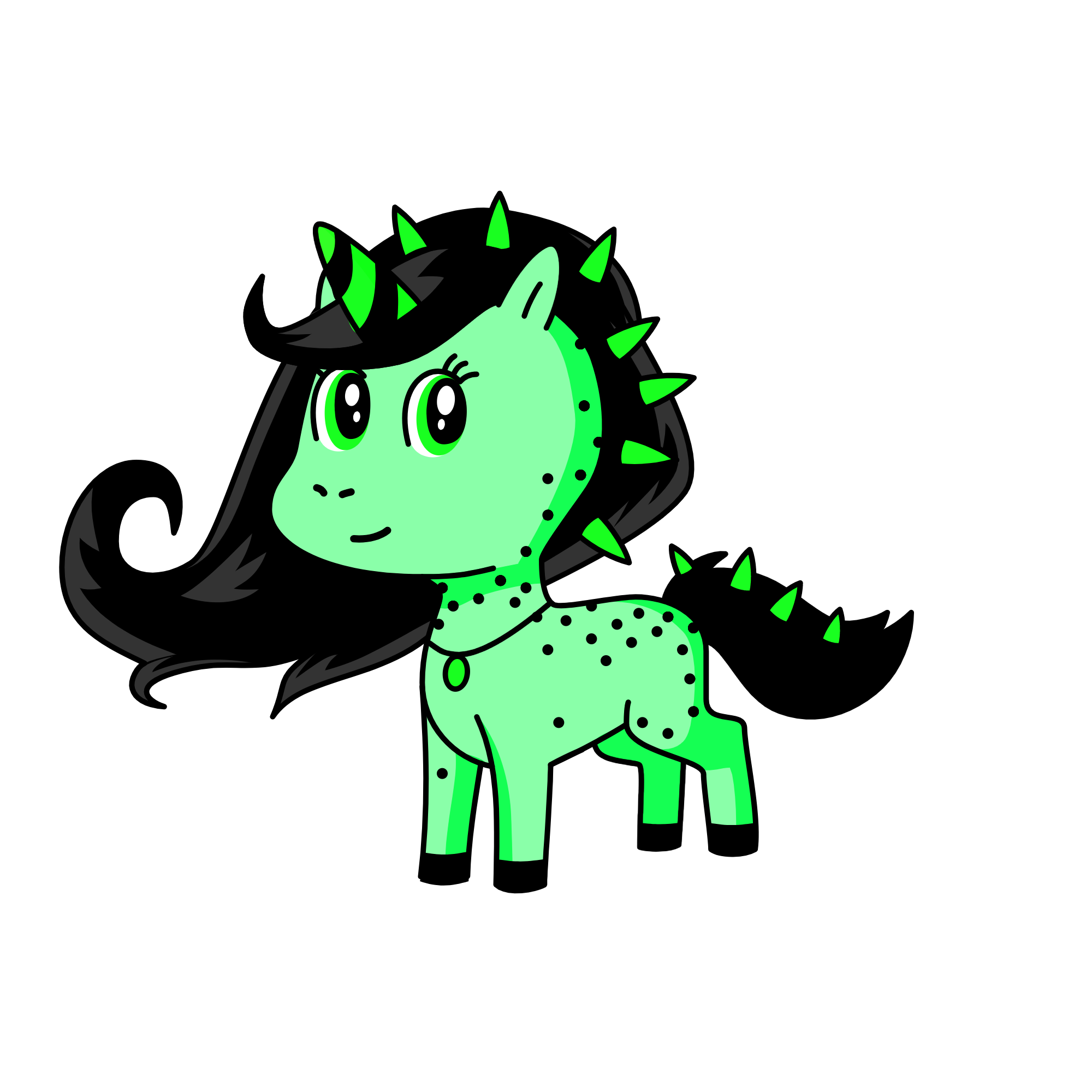 butter cup, the unicorn
