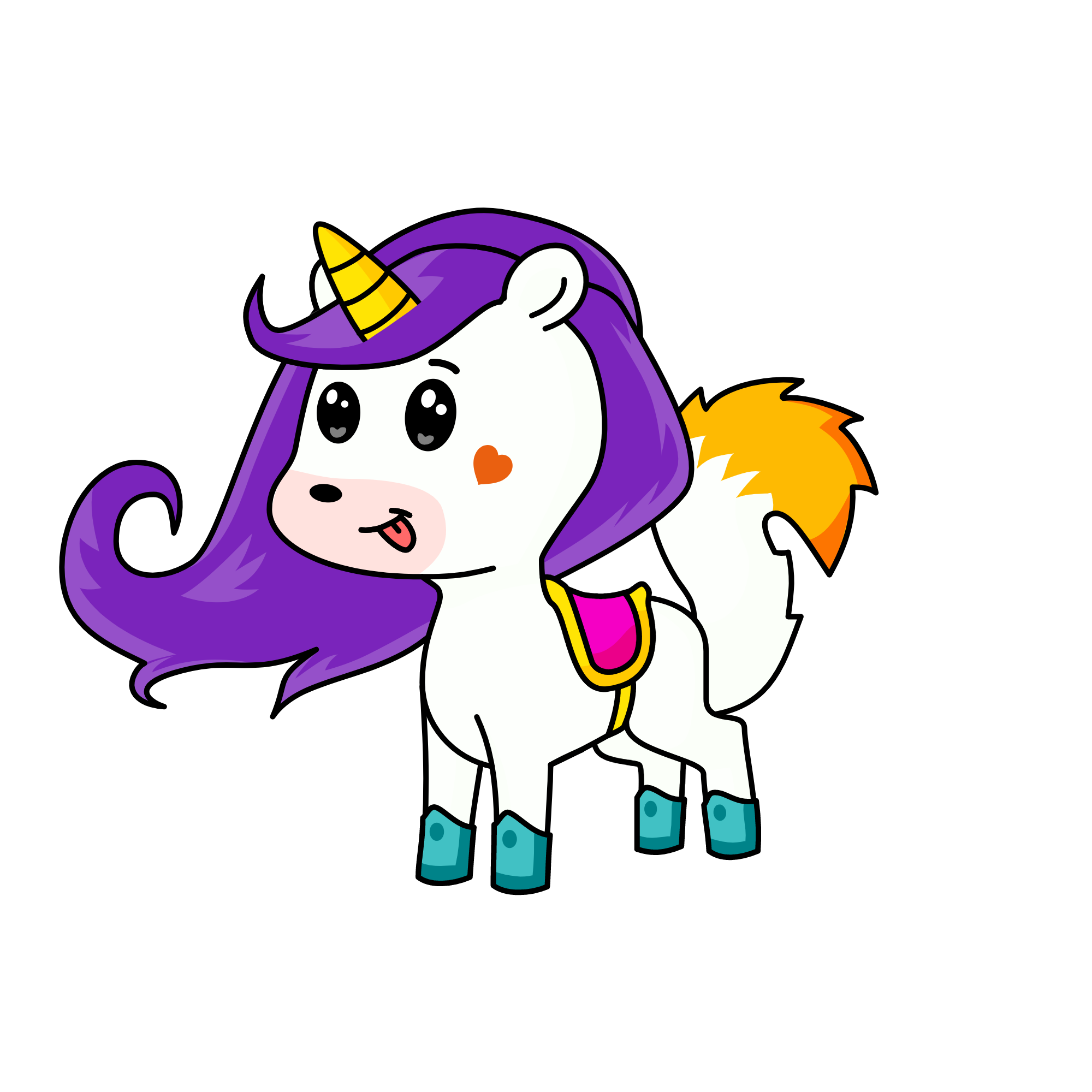 Sweety 123, the unicorn