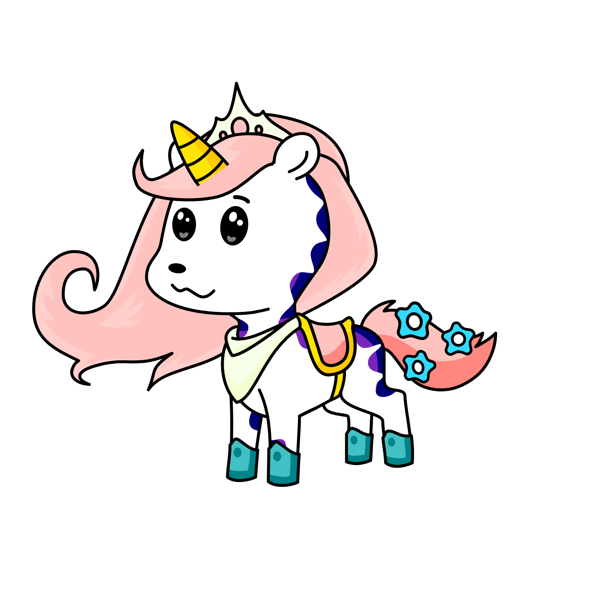 lily Jr., the unicorn