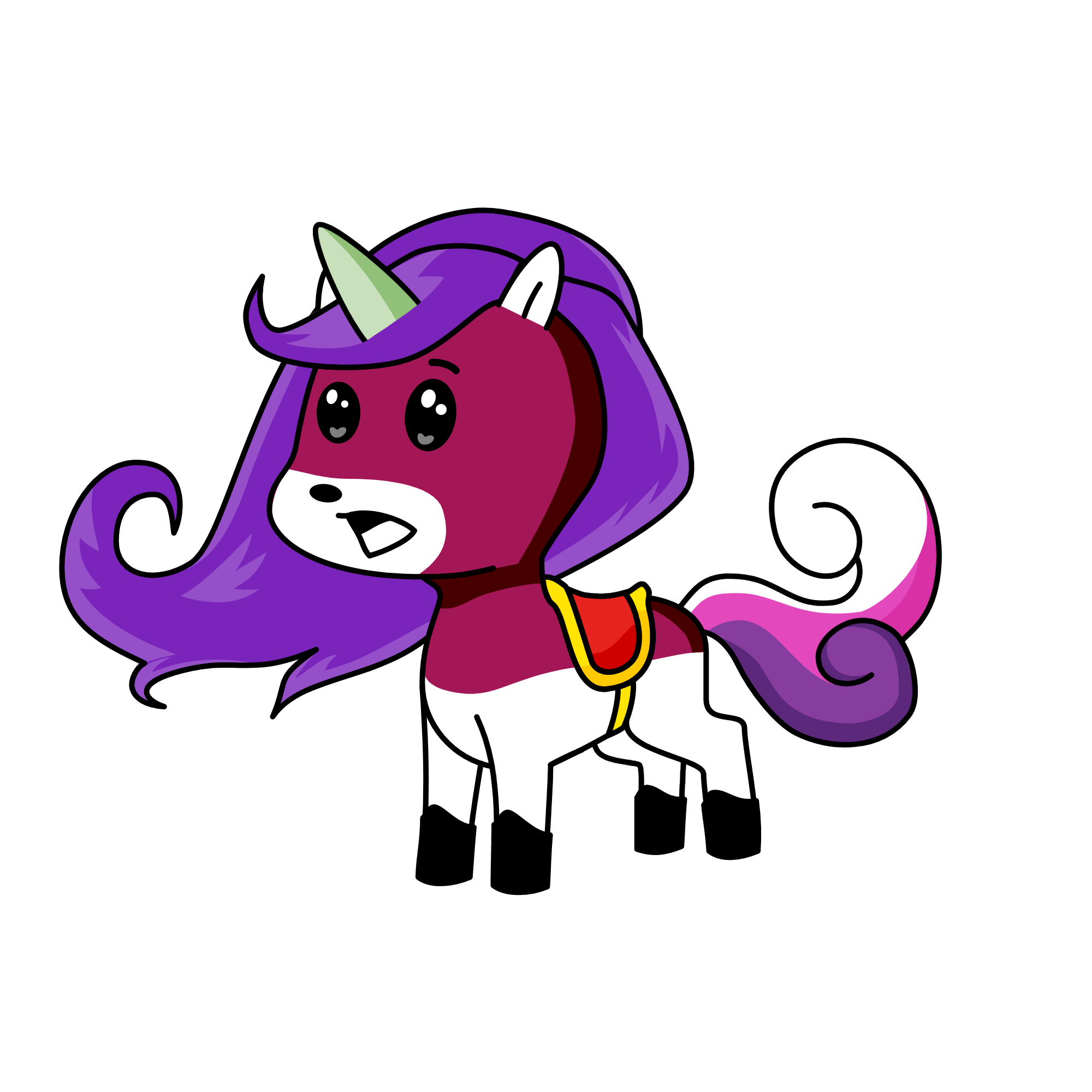 jr 123, the unicorn