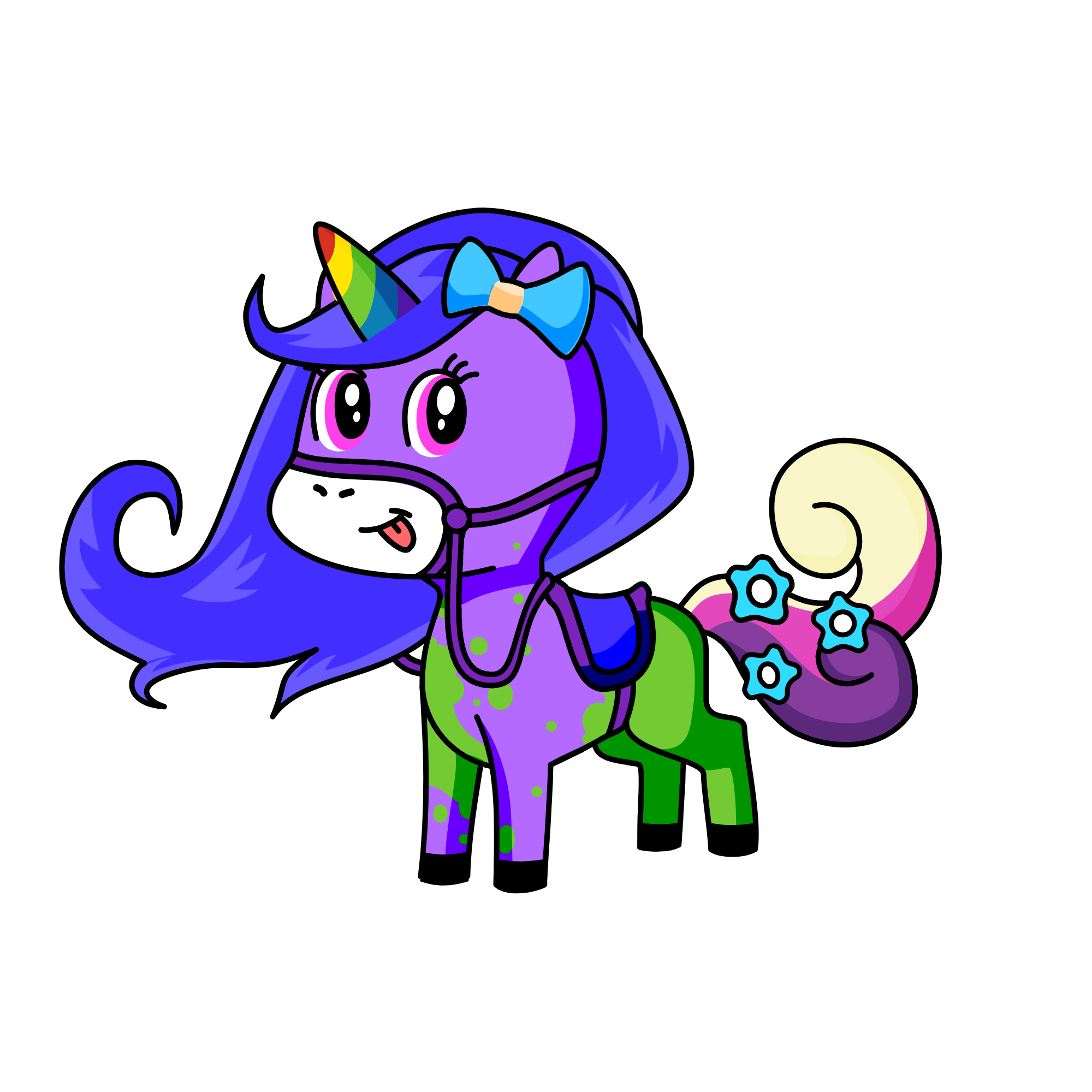 Mcglitterer, the unicorn