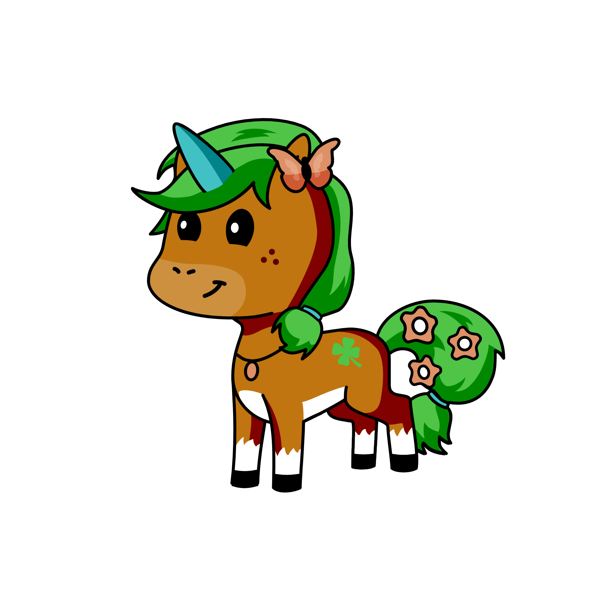 Woodsy, the unicorn