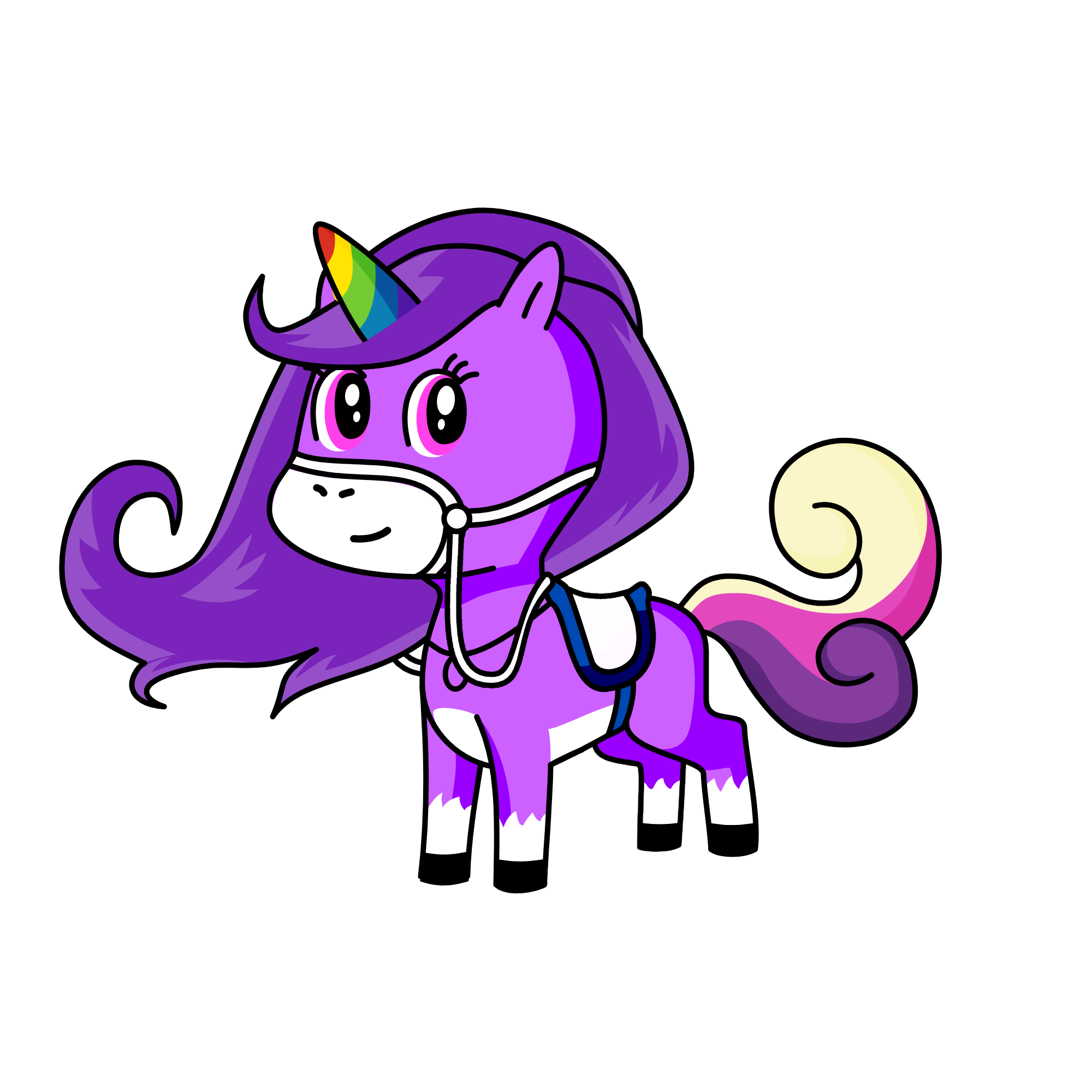 Sparkle biscket, the unicorn