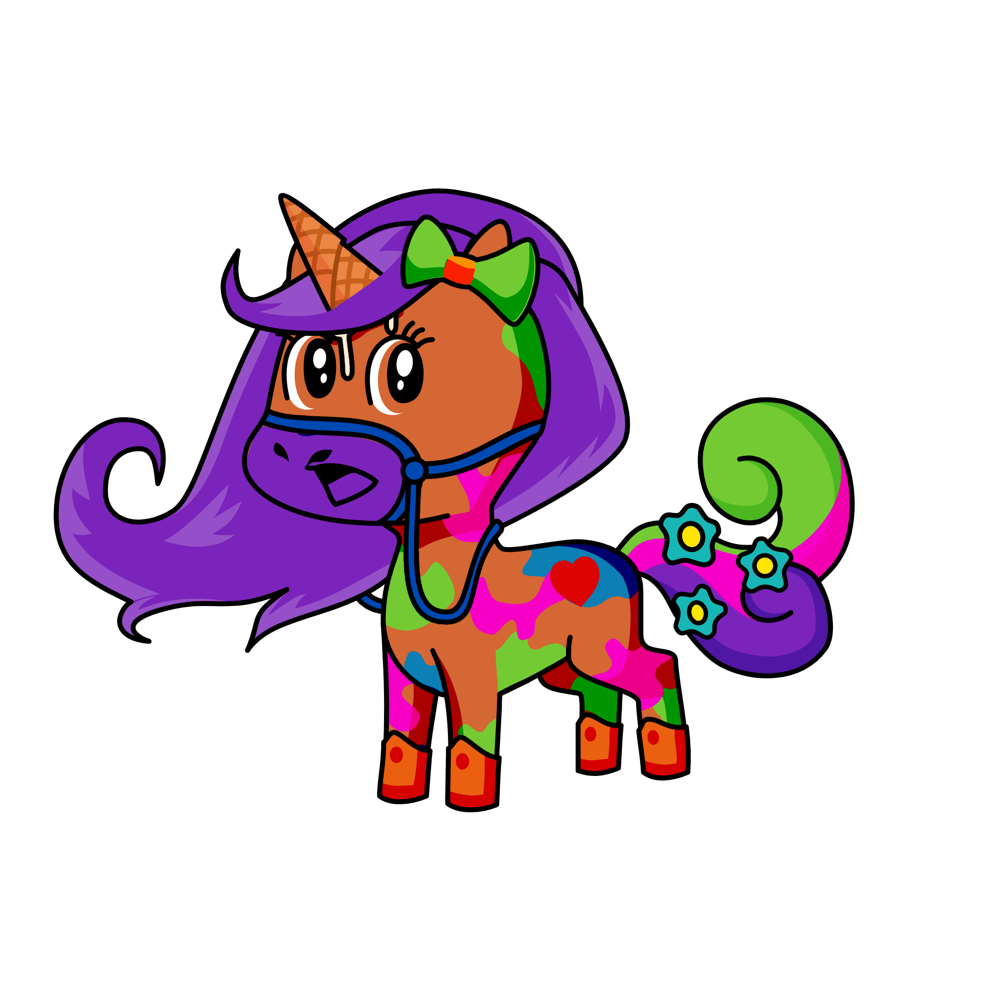 Cona Creme, the unicorn