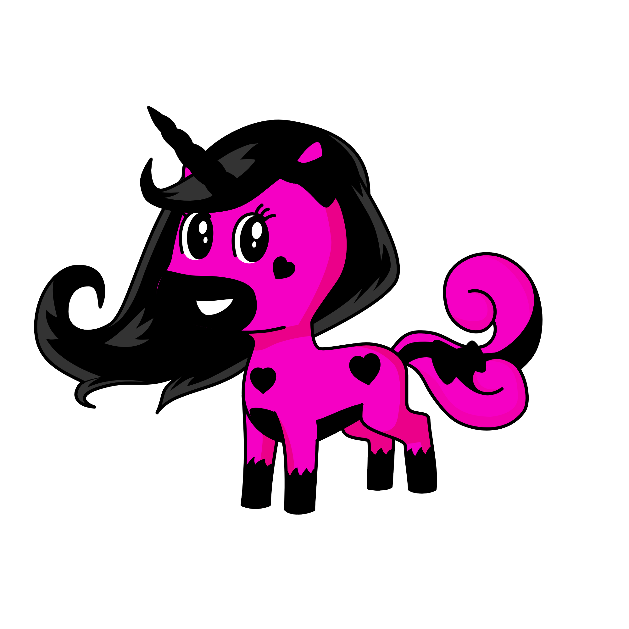 nisinsinfin, the unicorn
