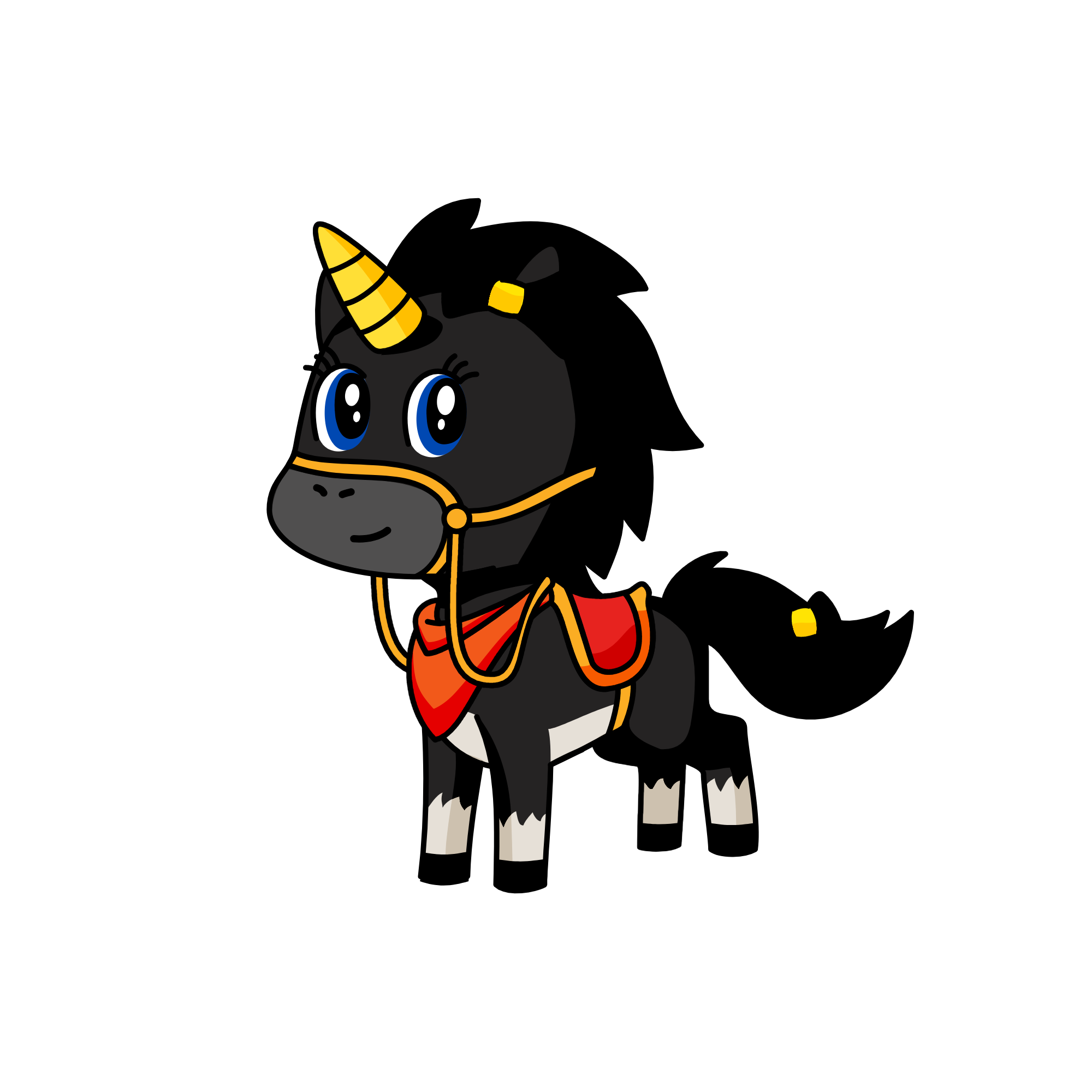 fluffy, the unicorn