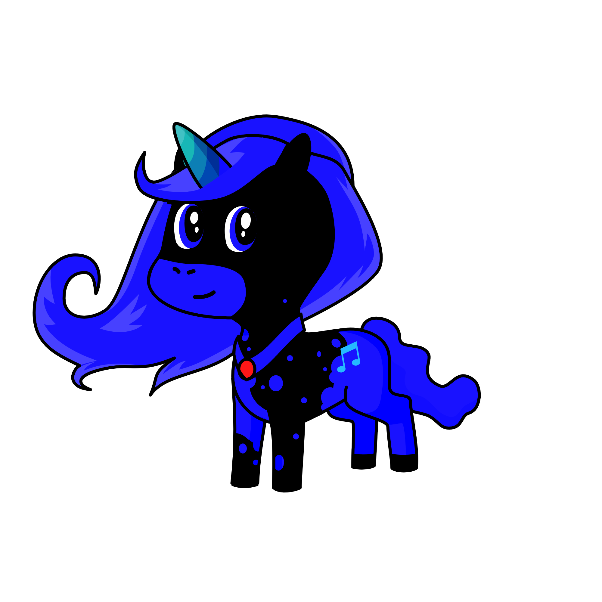 luna, the unicorn