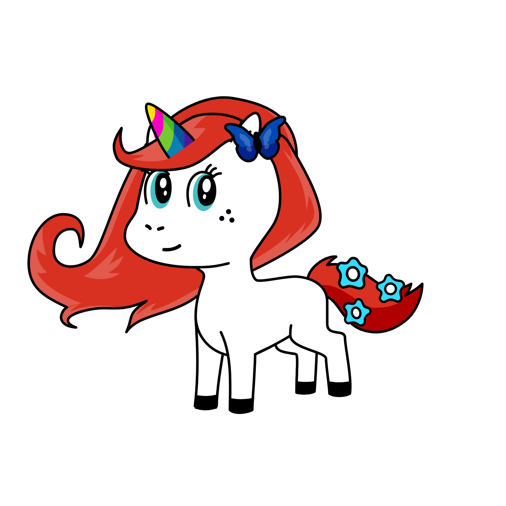 Lana princess of the wind , the unicorn