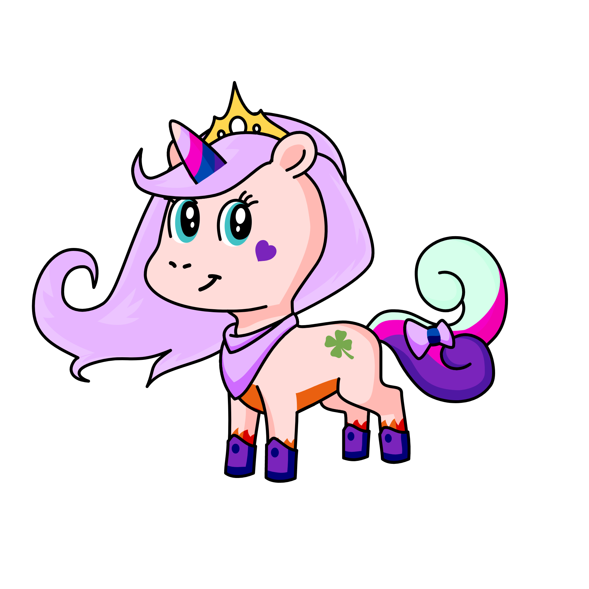princess of the city, the unicorn