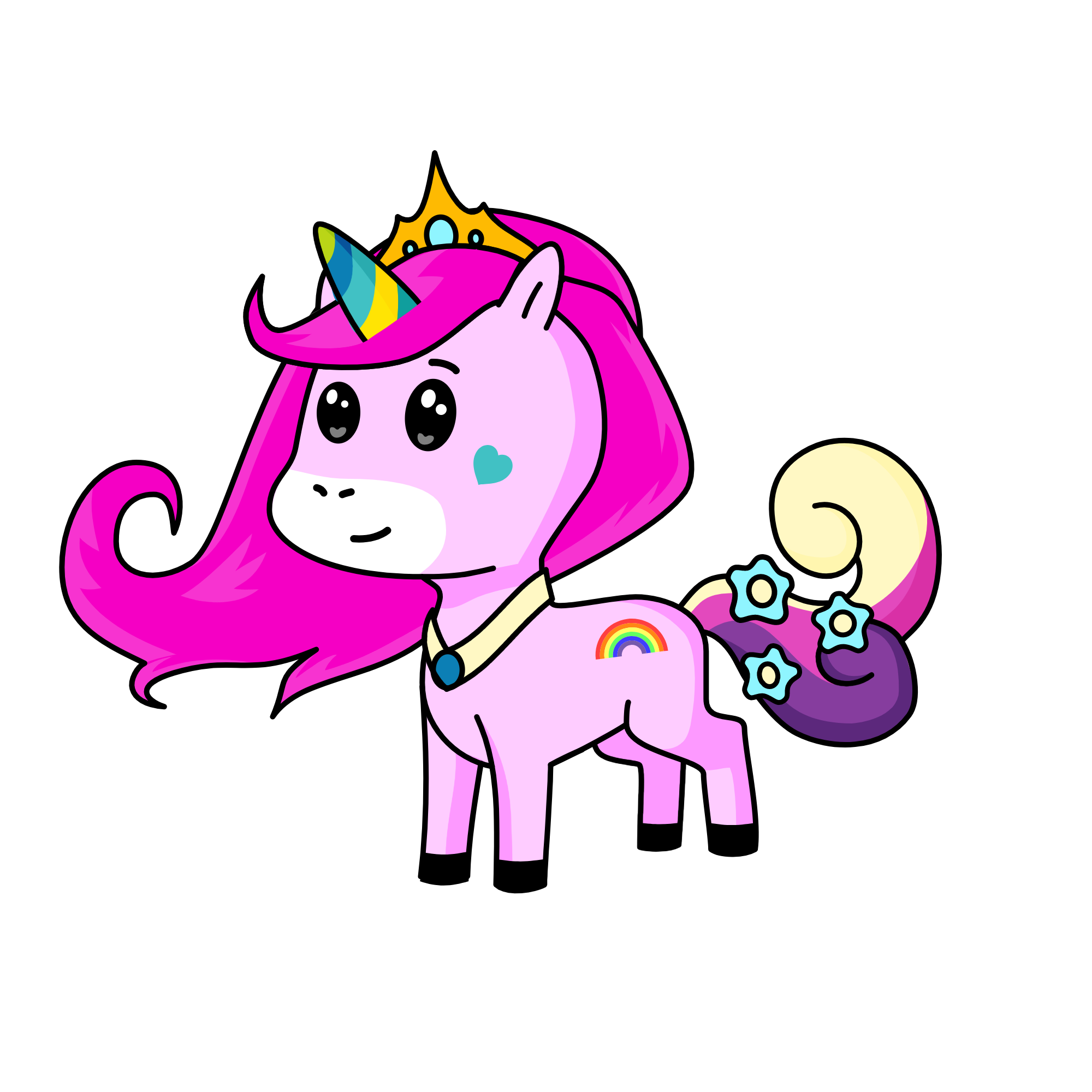 flerty puff puff, the unicorn