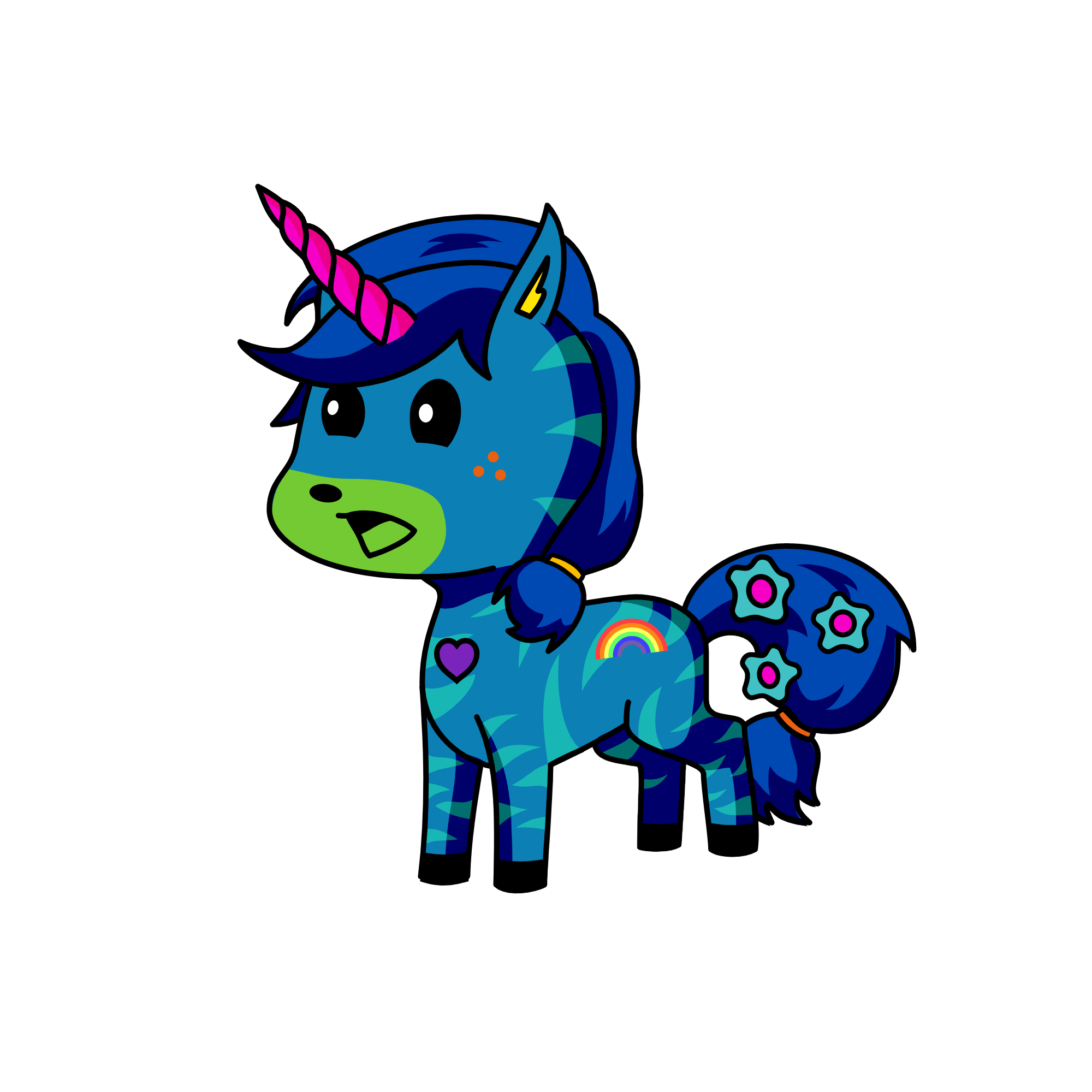 o, the unicorn