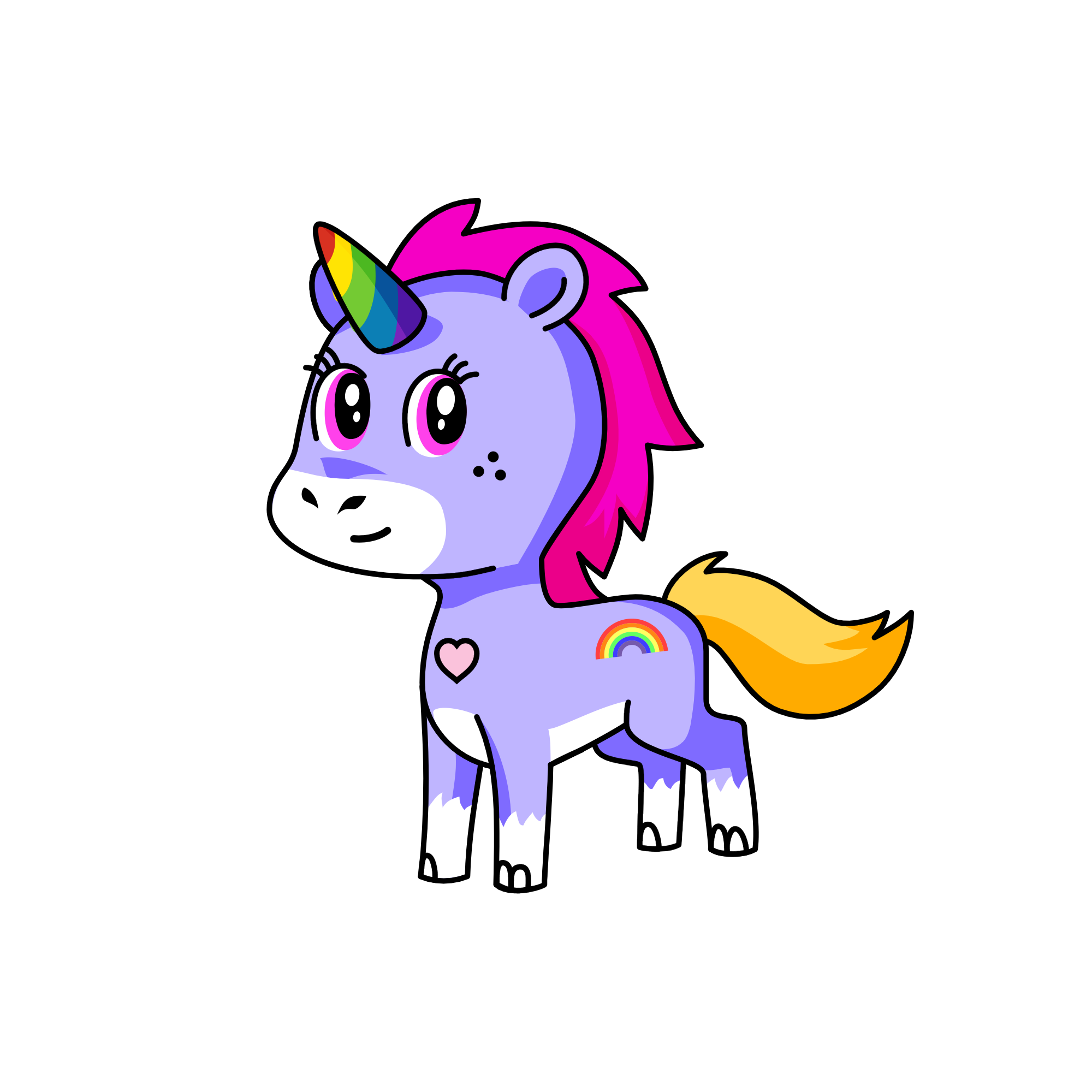 Anusha, the unicorn