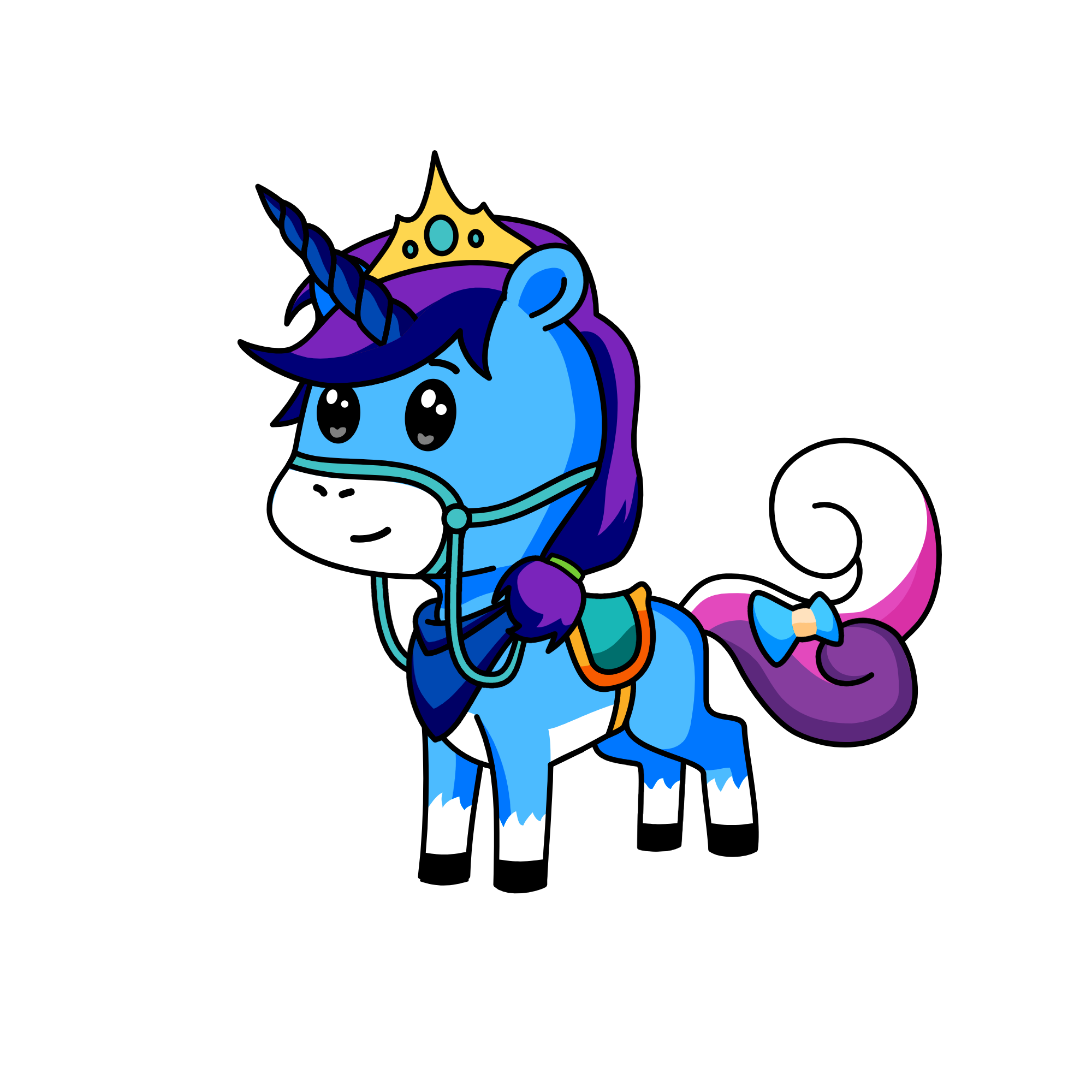 prince bluelight valan, the unicorn
