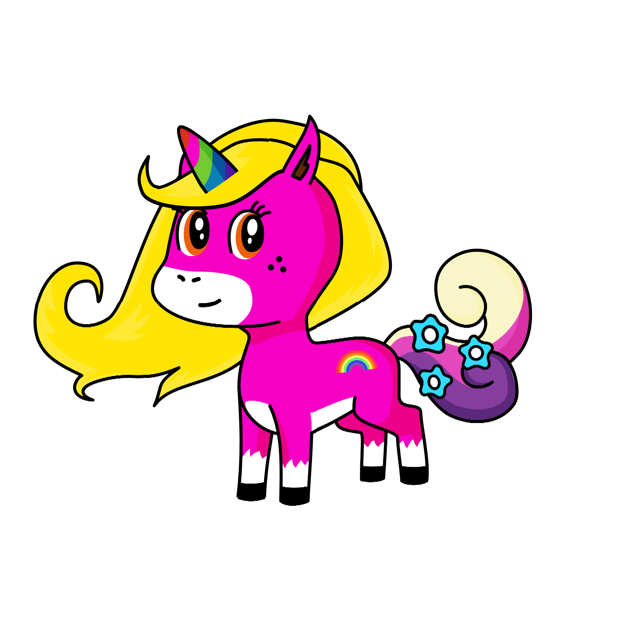 Twilight sparkling, the unicorn