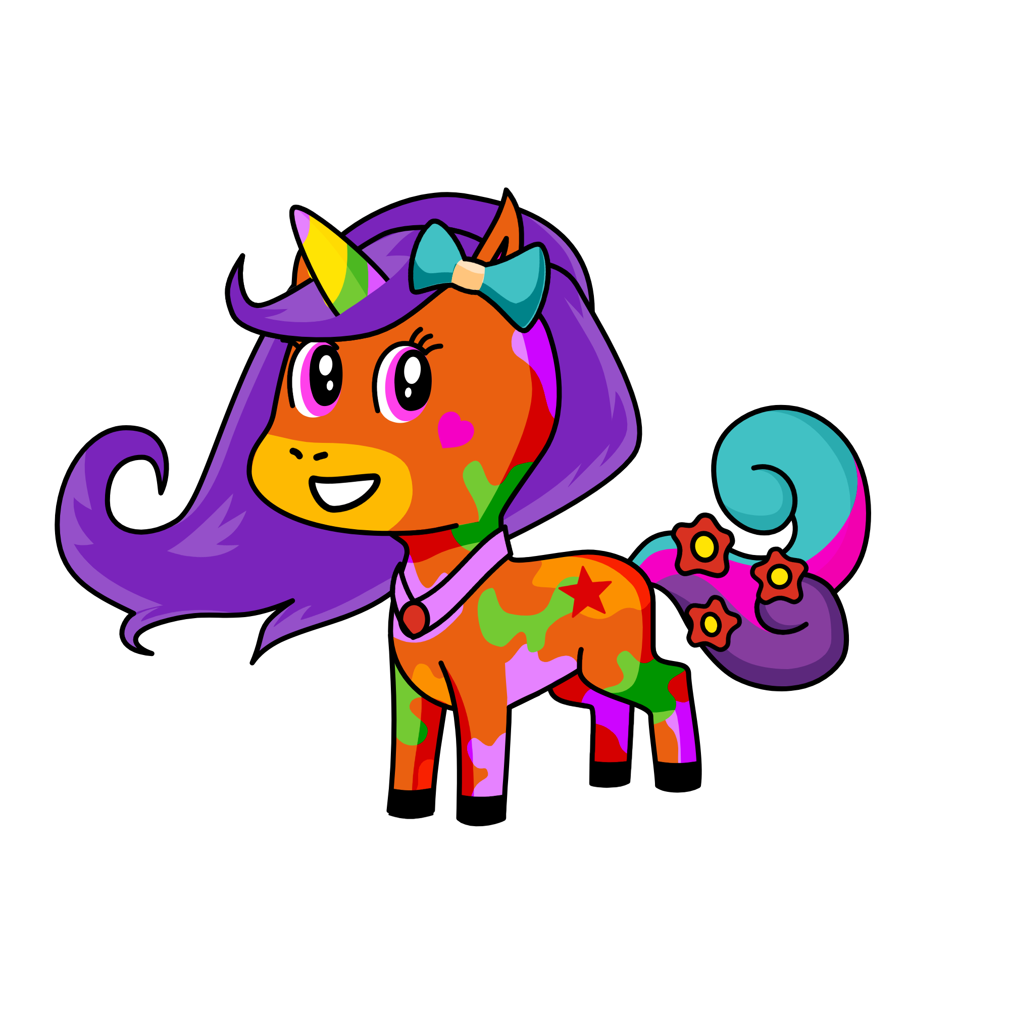 Kelly, the unicorn