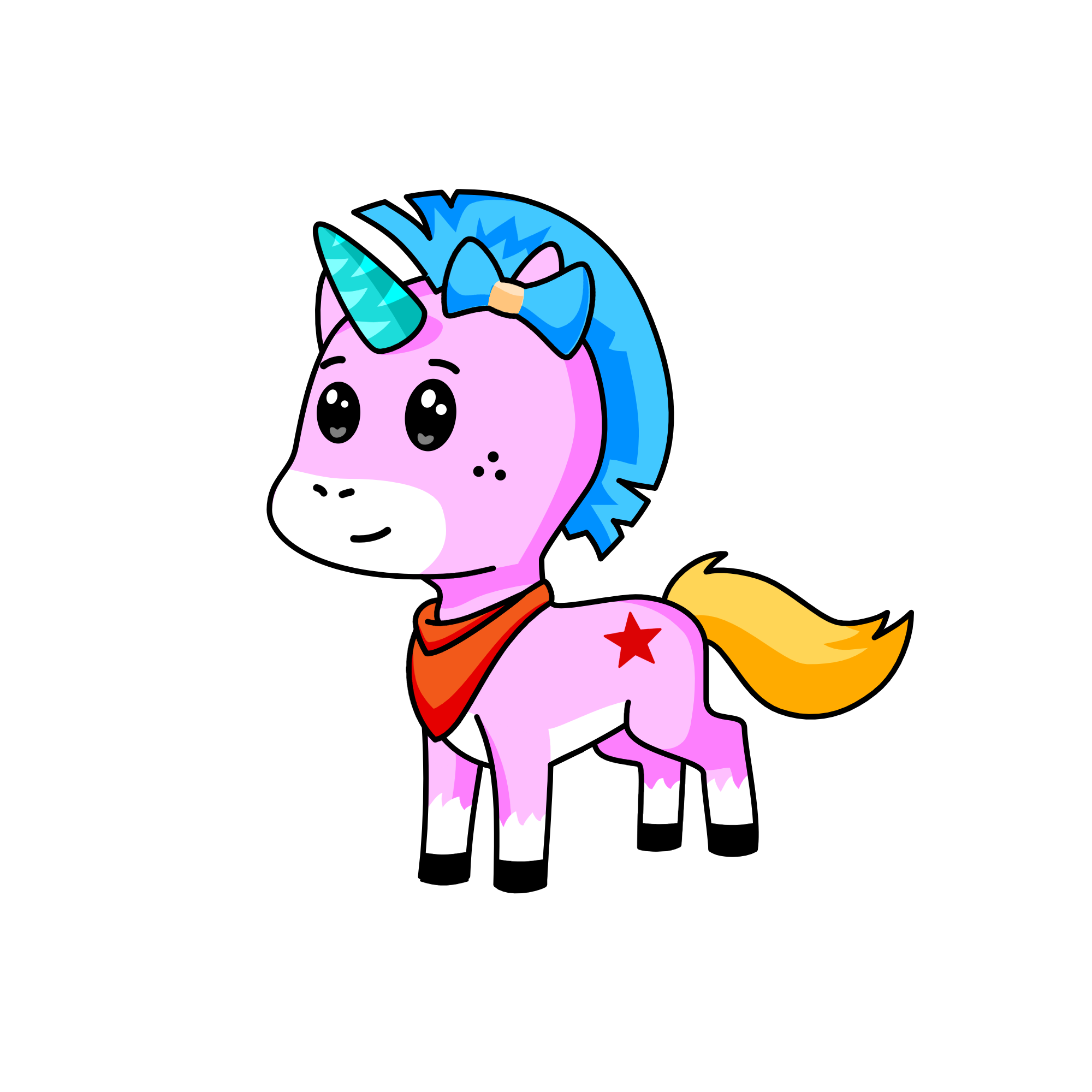 Bella, the unicorn