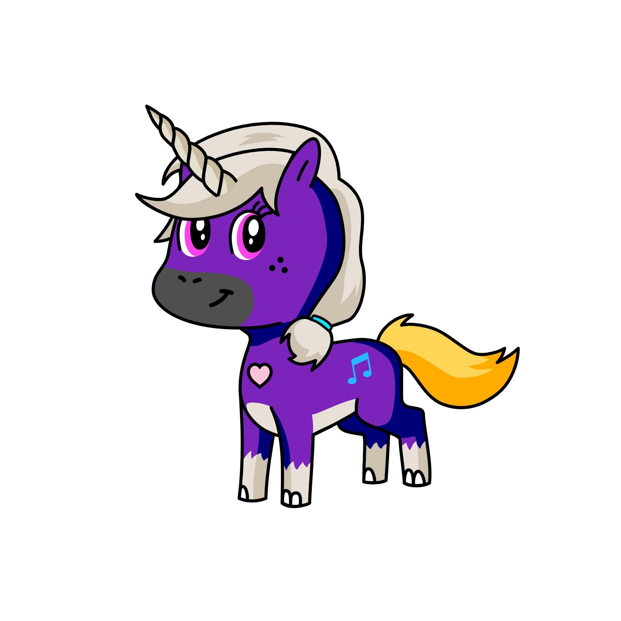 Fairy, the unicorn
