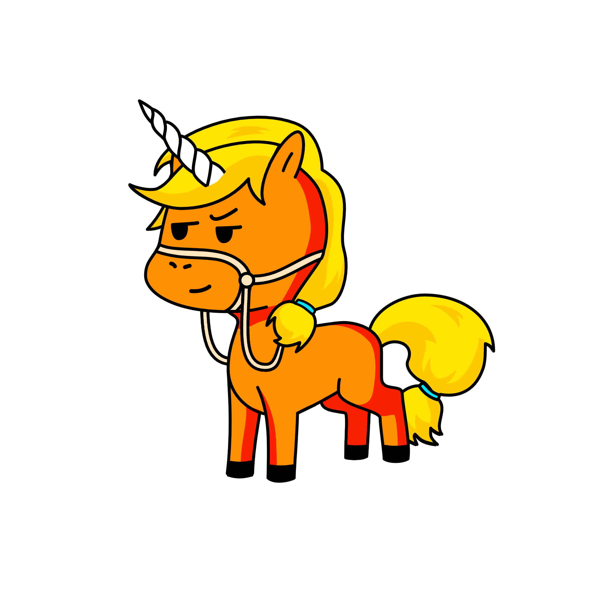 Applejack, the unicorn