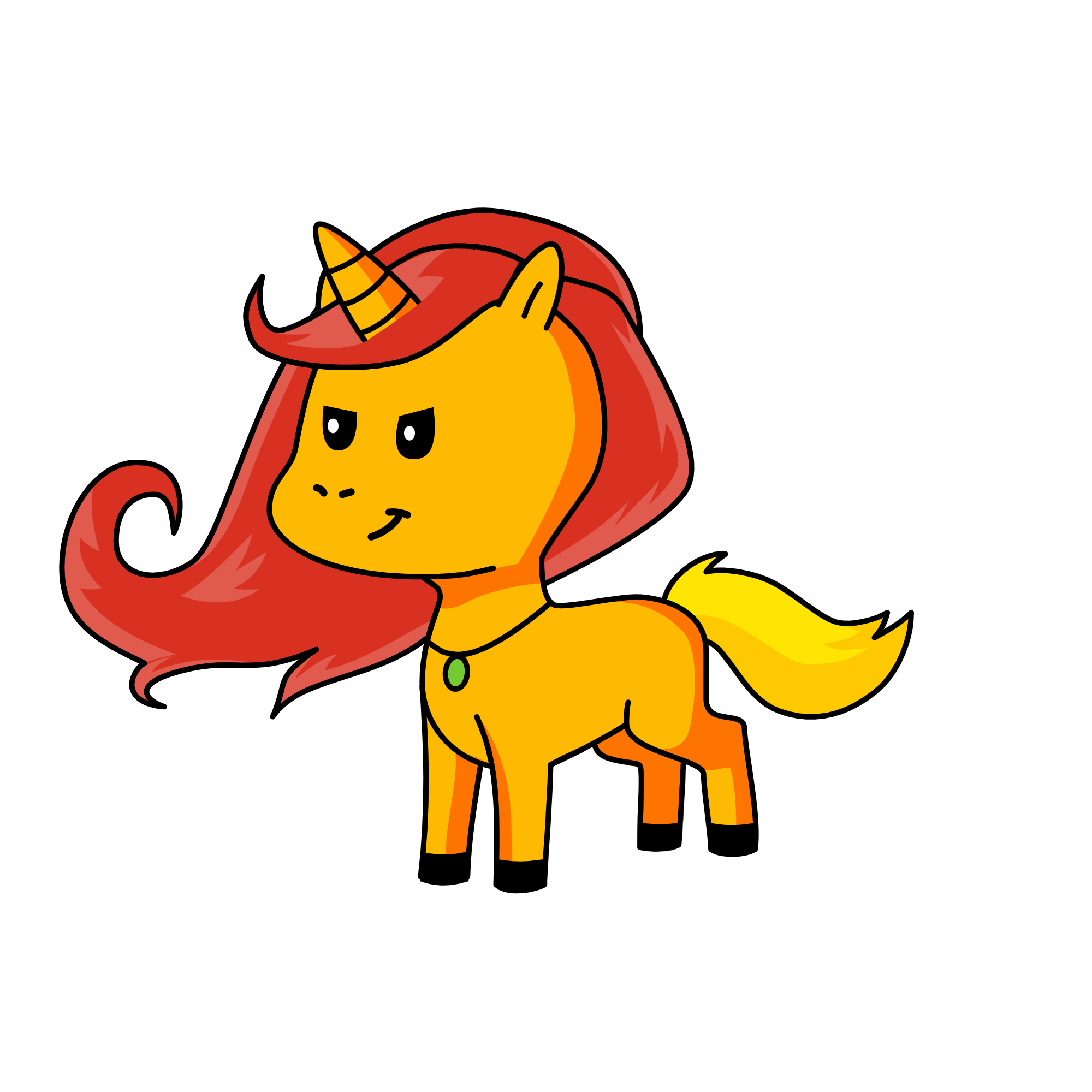 Sunset Shimmer, the unicorn